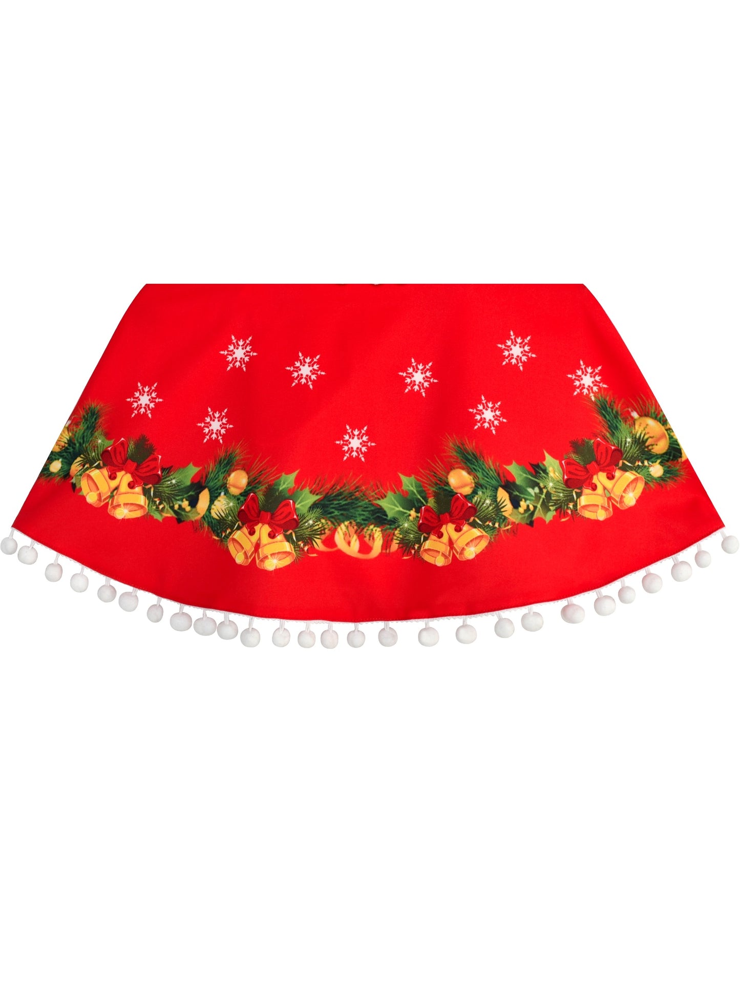 Girls Dress Red Cape Cloak Christmas New Year Holiday Party Red