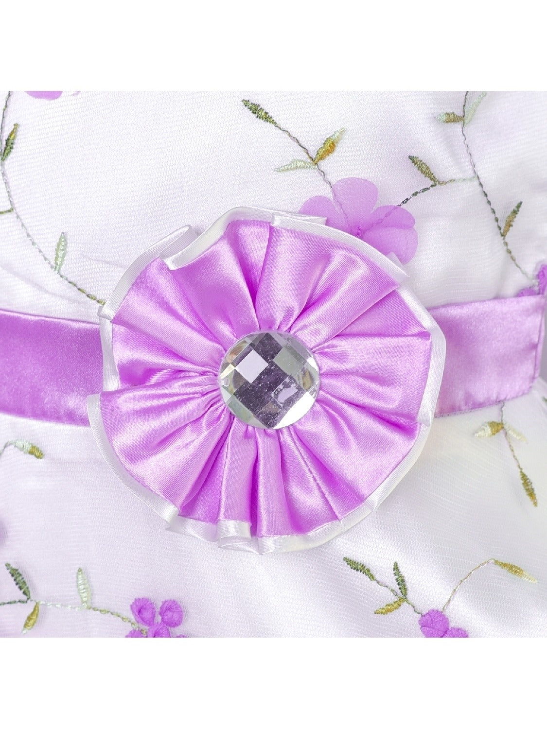 Girls Dress Blue Rose Wedding Pageant Kids Boutique Purple