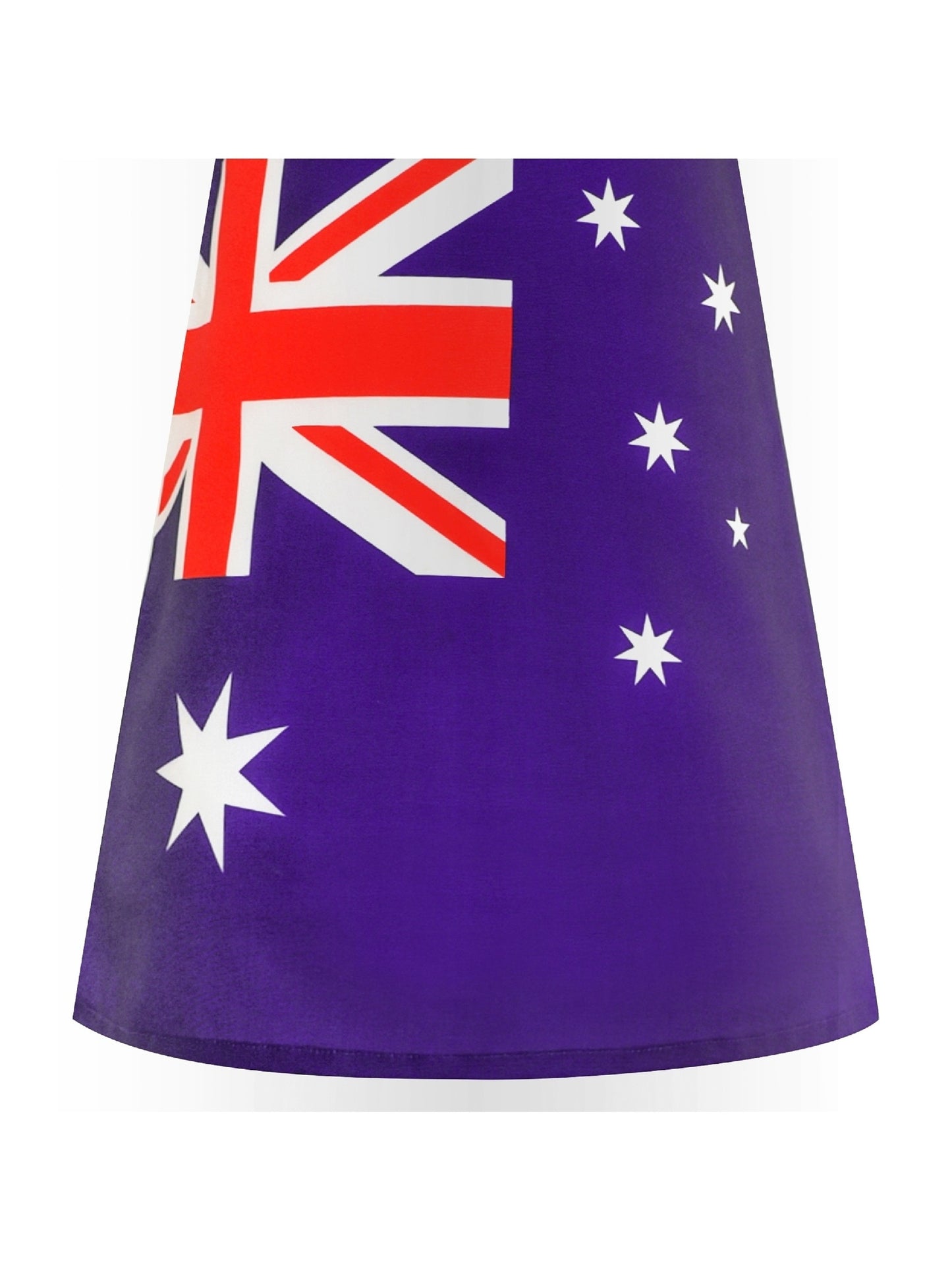 Girls Dress Australia National Flag A-line dress Blue
