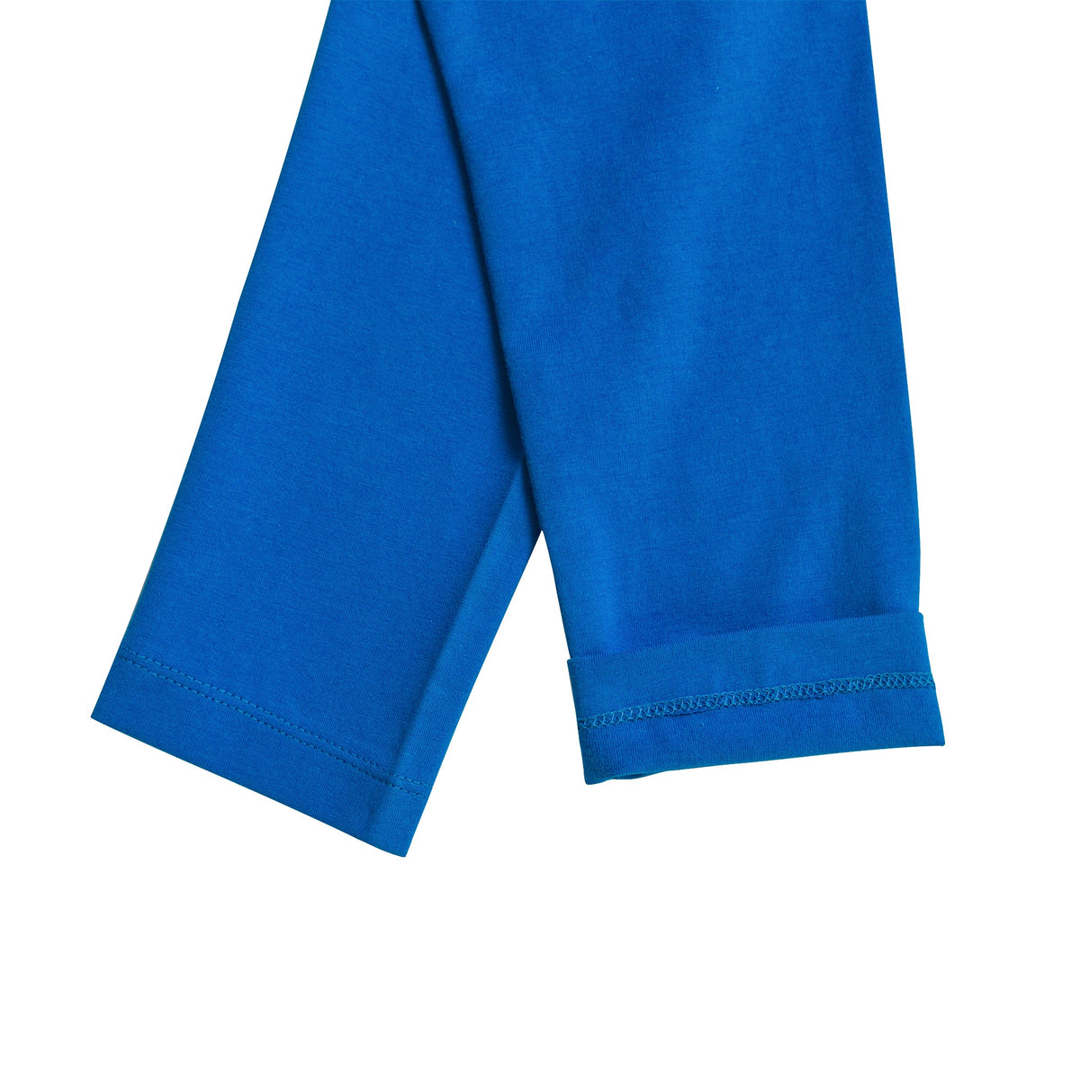 Girls Pants 3-Pack Cotton Leggings Stretchy Toddler Kids Blue