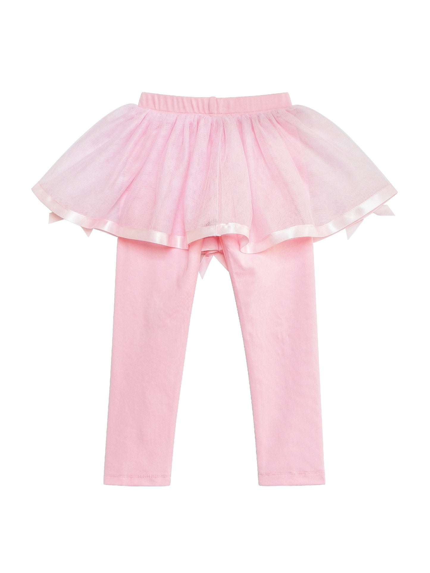 Girls Pants Cotton Leggings Skirt Kids Toddler Pink