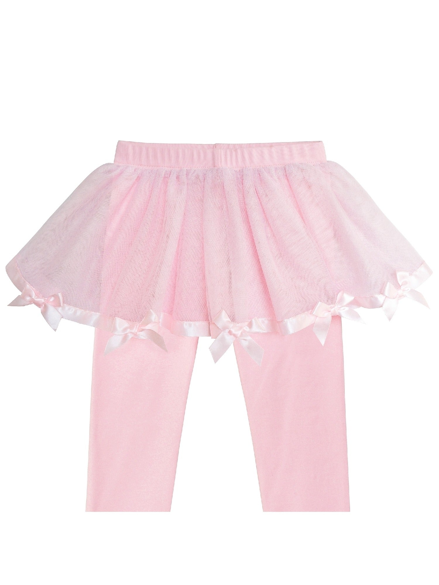 Girls Pants Cotton Leggings Skirt Kids Toddler Pink