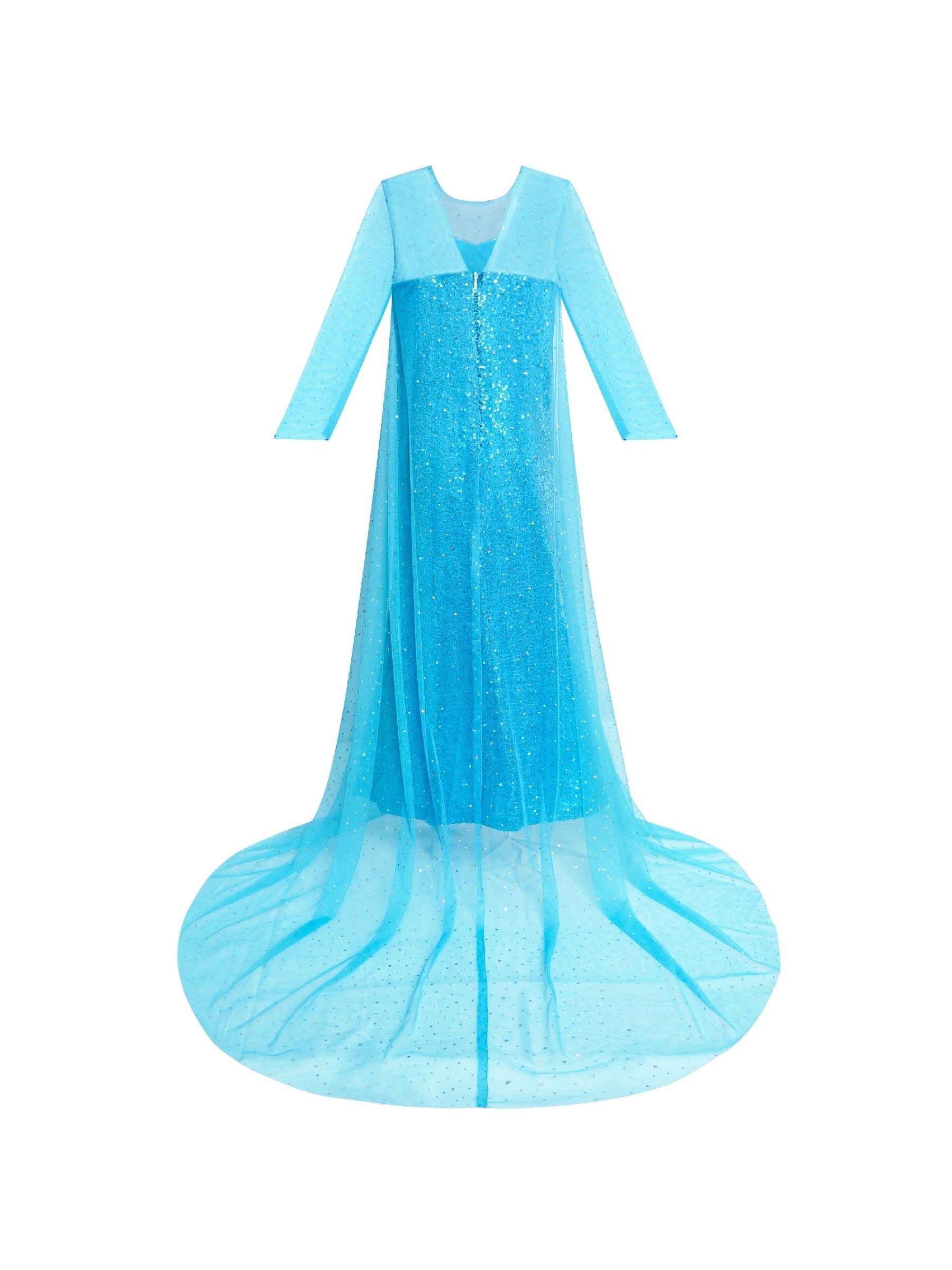 Girls Dress Princess Dress Elsa Costumes Birthday Party Blue