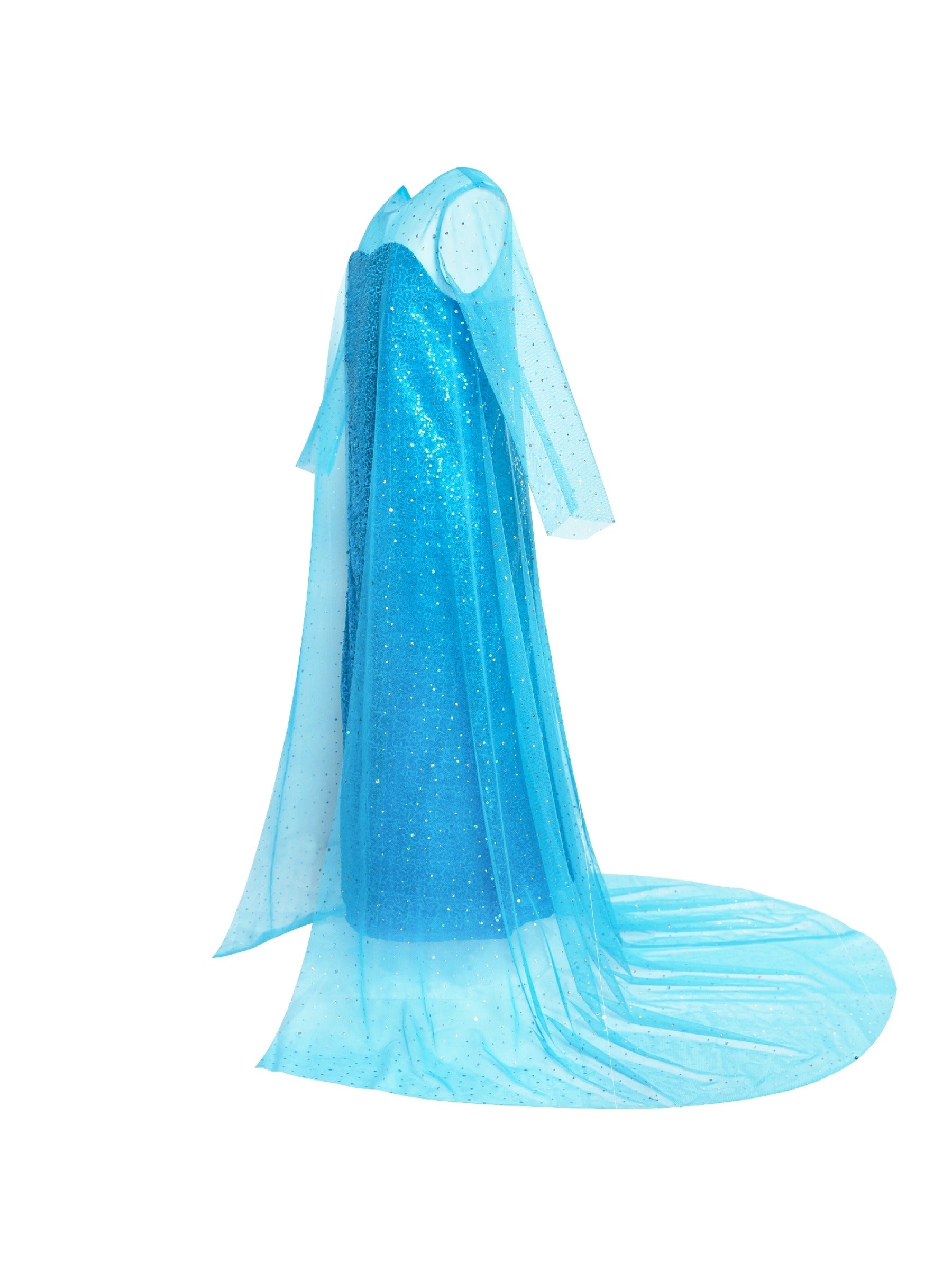 Girls Dress Princess Dress Elsa Costumes Birthday Party Blue