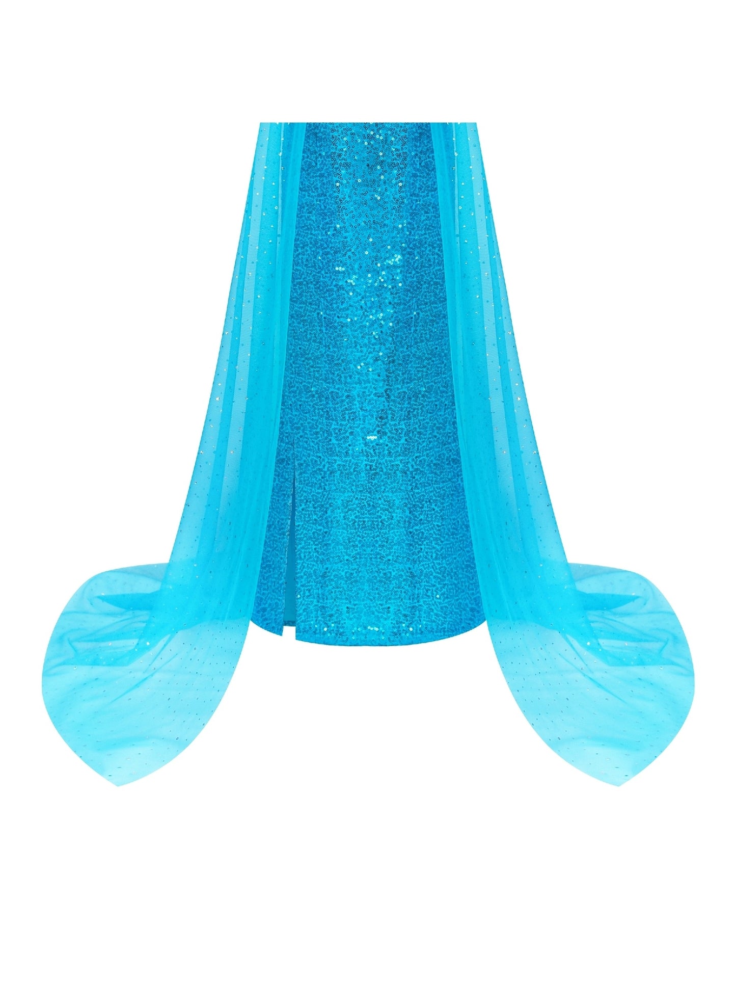 Girls Dress Princess Dress Elsa Costumes Birthday Party Blue