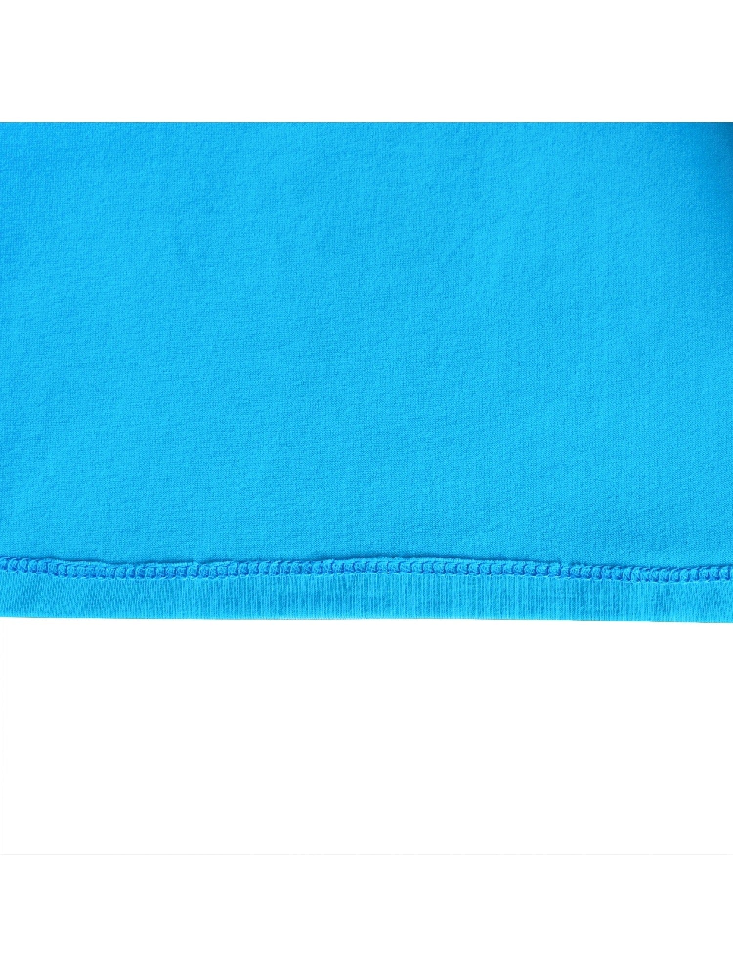 Girls Dress Cotton Green Crocodile Dinosaur Pocket Short Sleeve Blue