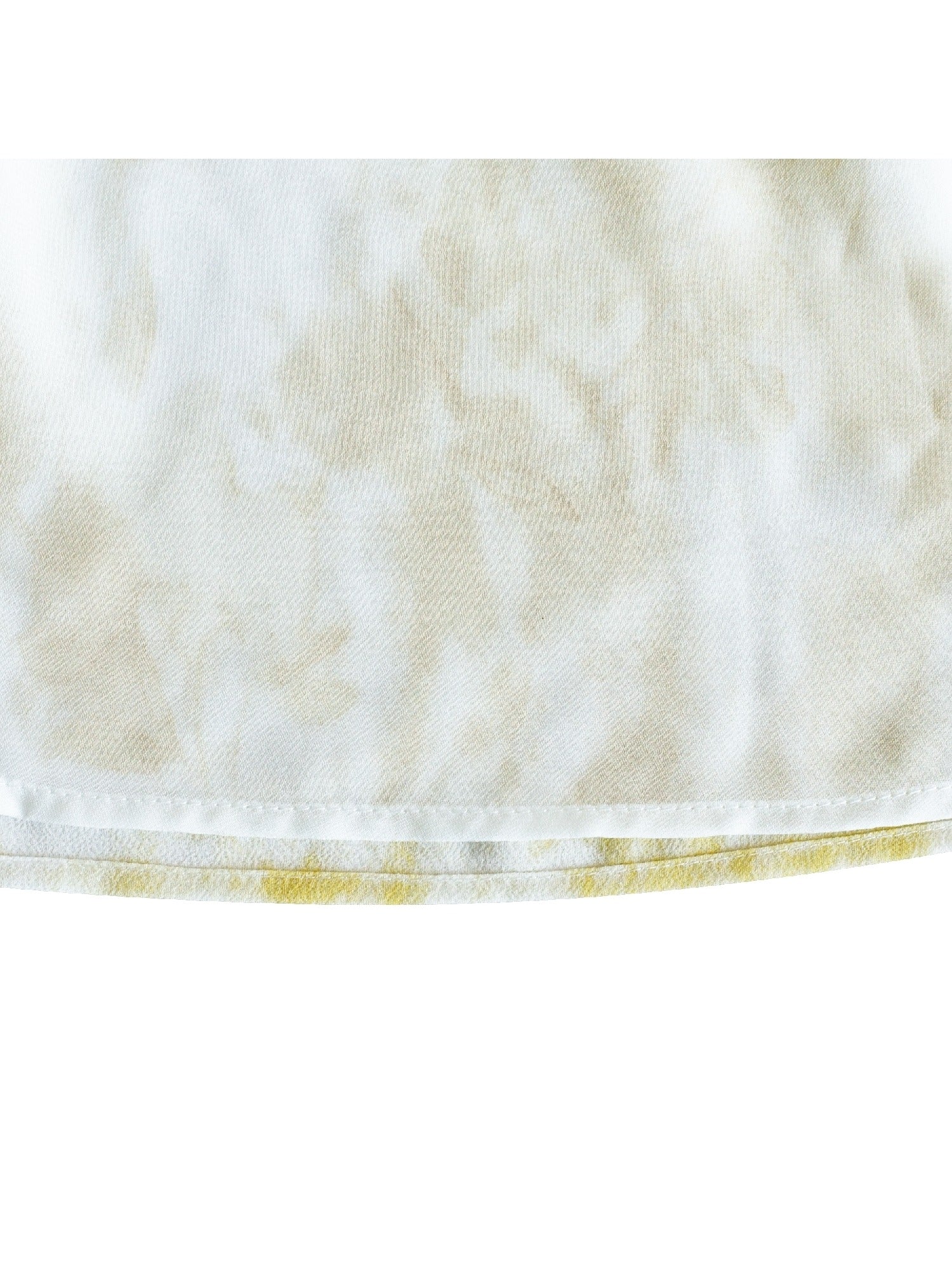 Girls Dress Lace to Chiffon Striped Black White Tied Waist Yellow