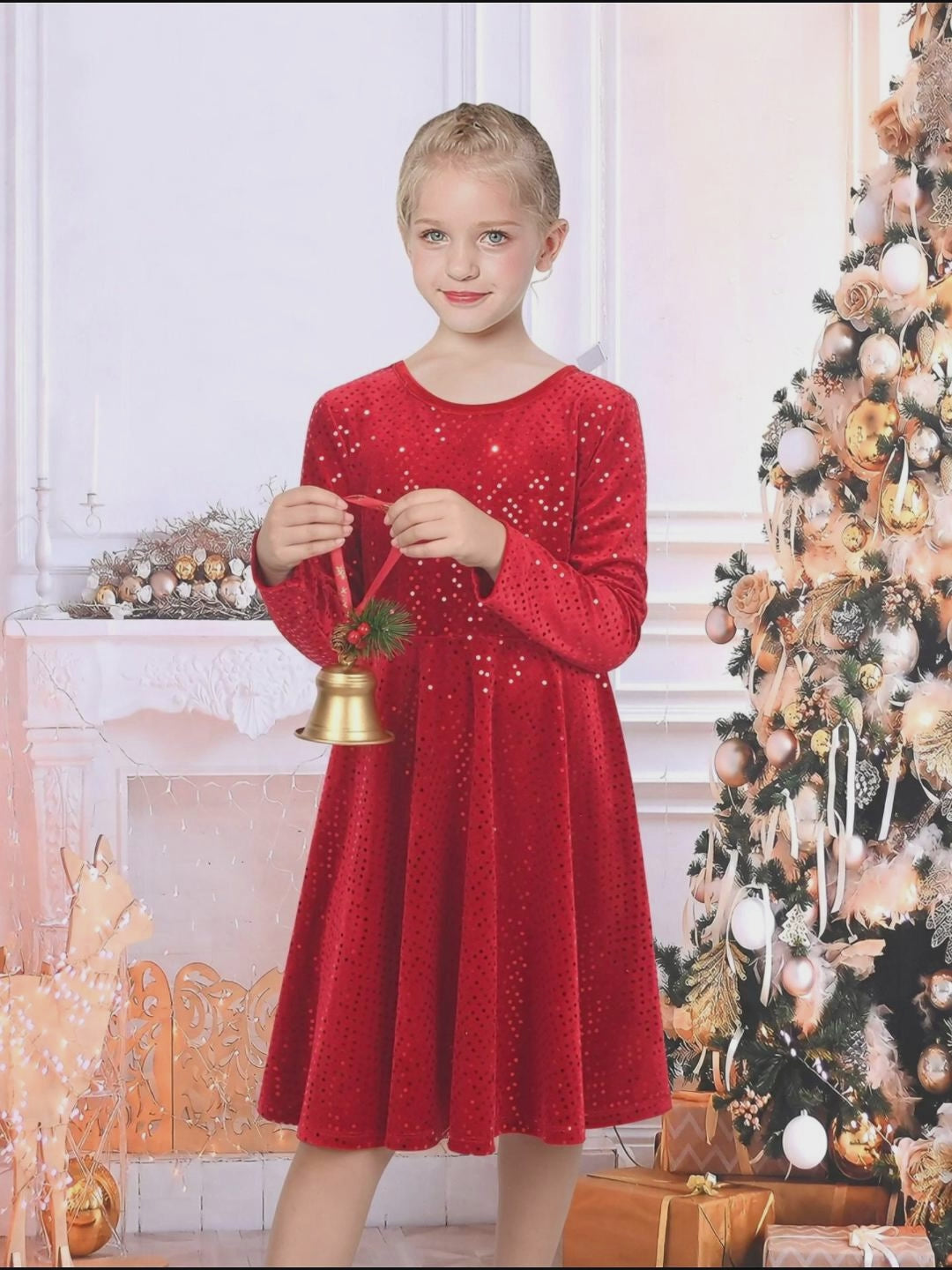 Girls Dress Unicorn Rainbow Casual Long Sleeve video