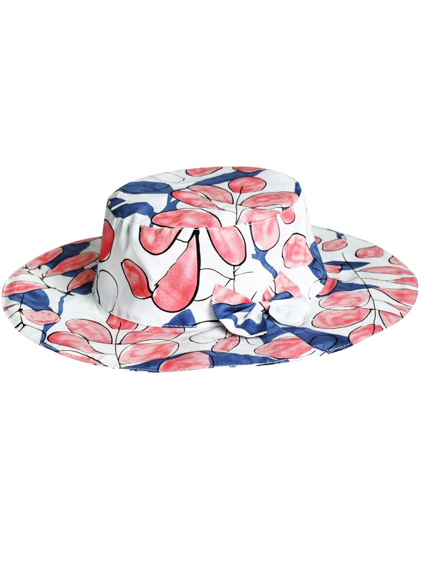 2 Pecs Girls Dress Sun Hat Bow Tie Flower Summer Beach Kids Clothing Multi-Color