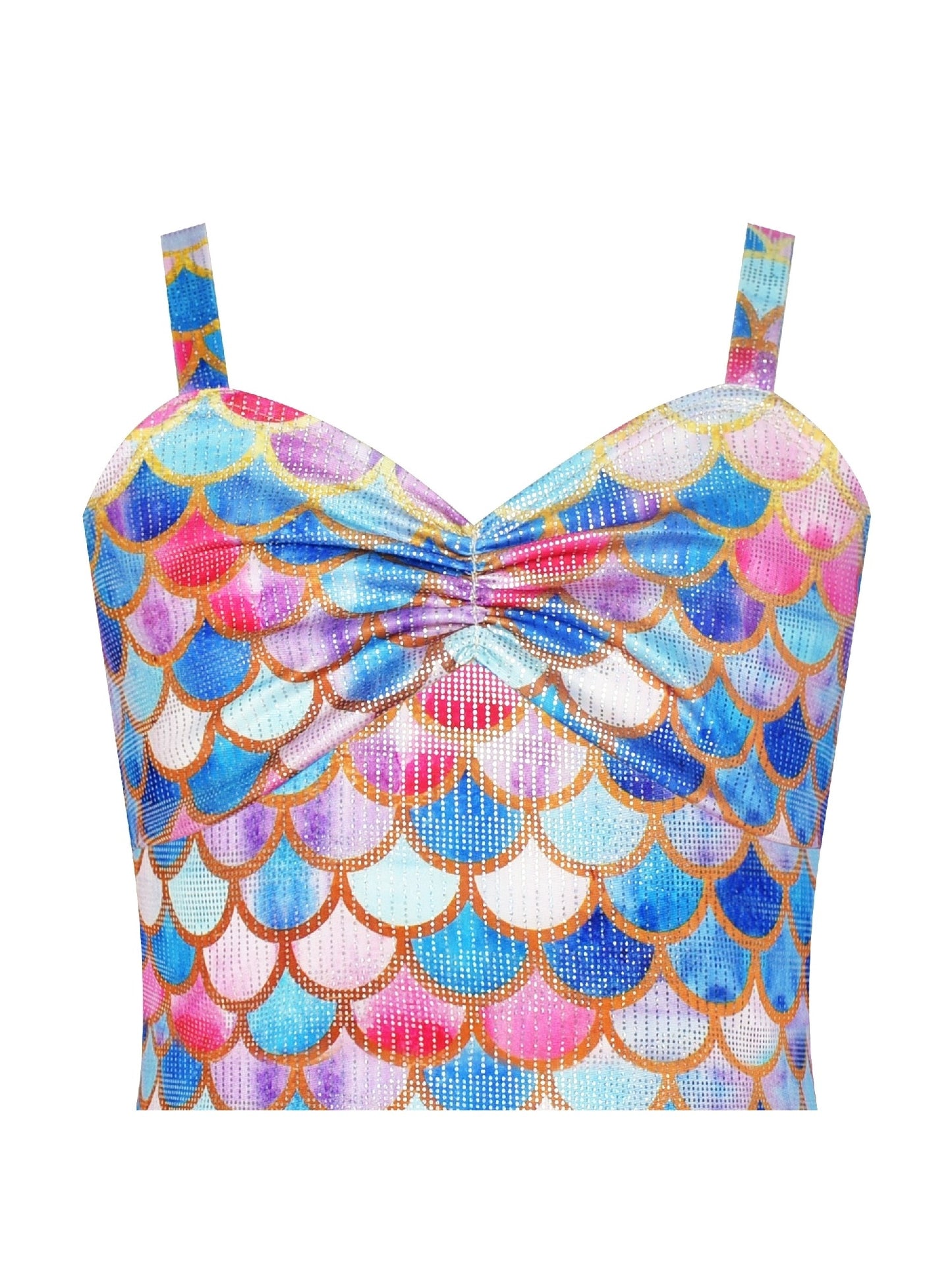 Girls Dress Mermaid Princess Costume Halloween Party Dress Blue