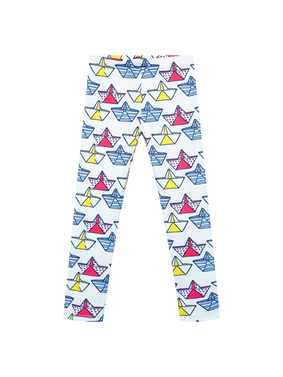Girls Pants 3-Pack Cotton Leggings Stretchy Toddler Kids Multi-Color