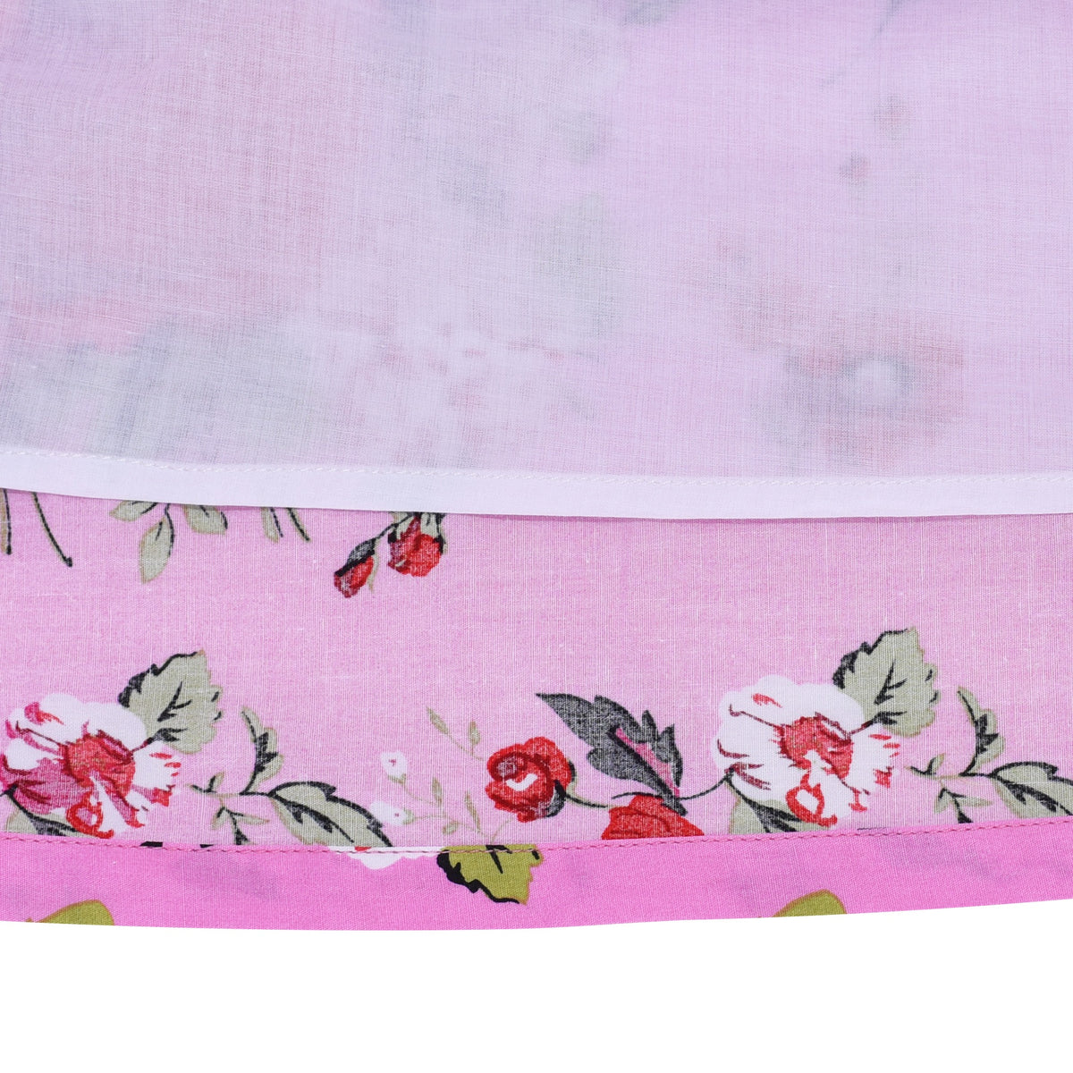 Girls Dress Brown Butterfly Double Bow Tie Party Kids Sundress - Pink Flower Butterfly