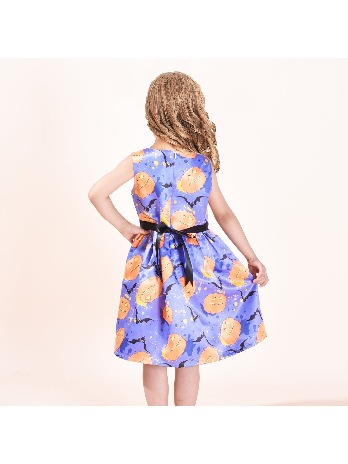 Girls Dress Sunflower Party Children Clothes SZ NWT - Purple