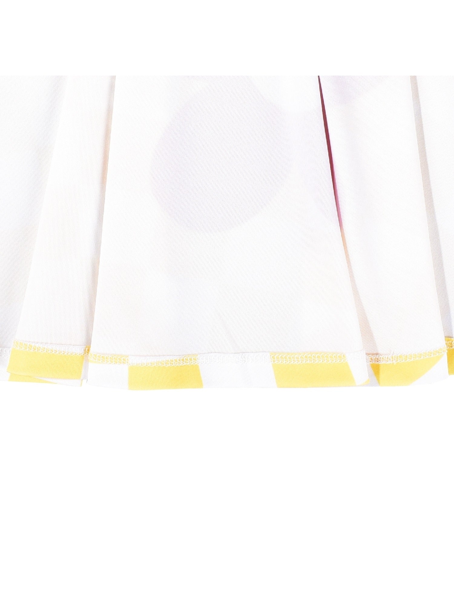 Girls Dress Unicorn Rainbow Casual Long Sleeve Yellow
