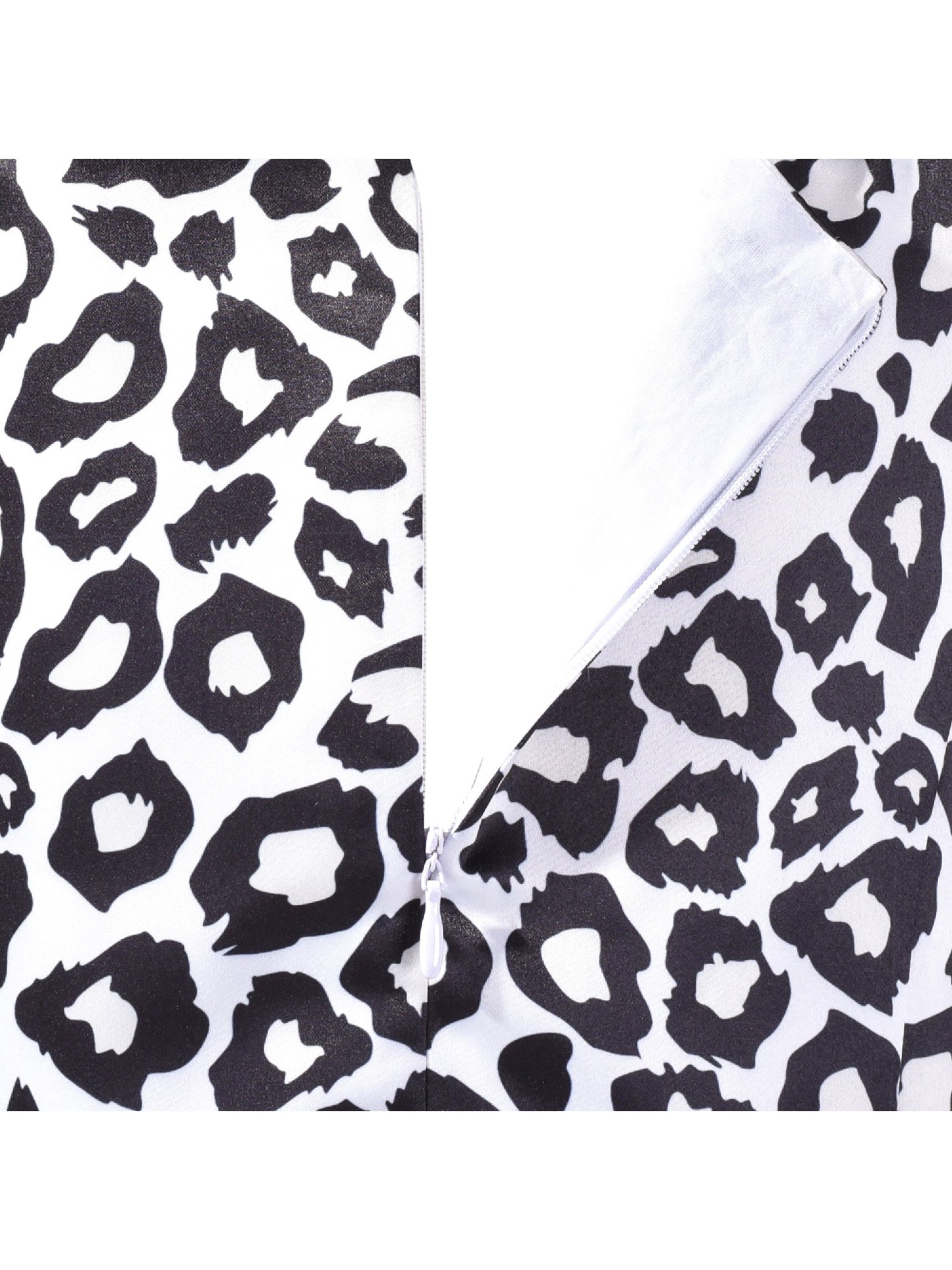 Girls Dress Leopard Doll Surprise Party Swing Dress Black