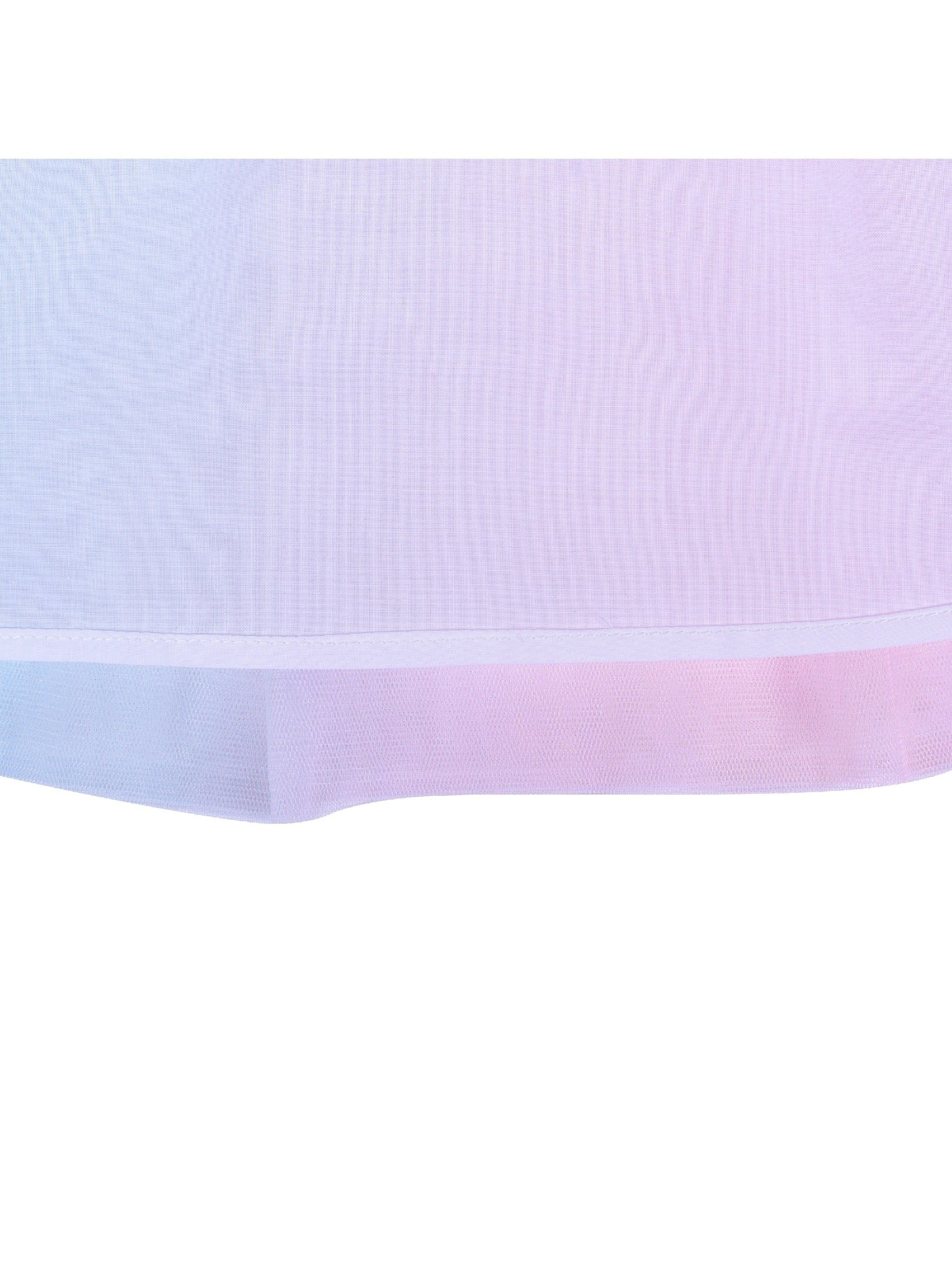 Girls Dress Rainbow Colorful Tulle Skirt Long Sleeve Holiday Party Multi-Color