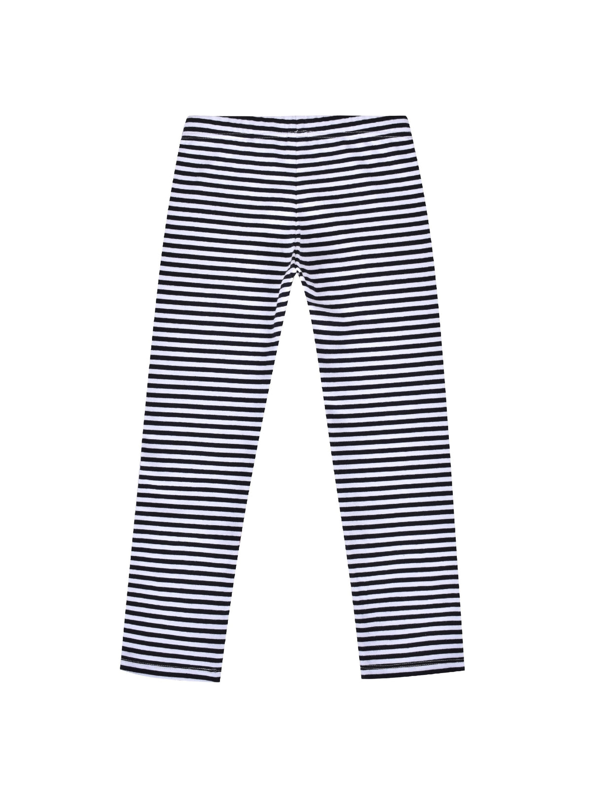 Girls Pants 3-Pack Cotton Leggings Stretchy Toddler Kids Blue