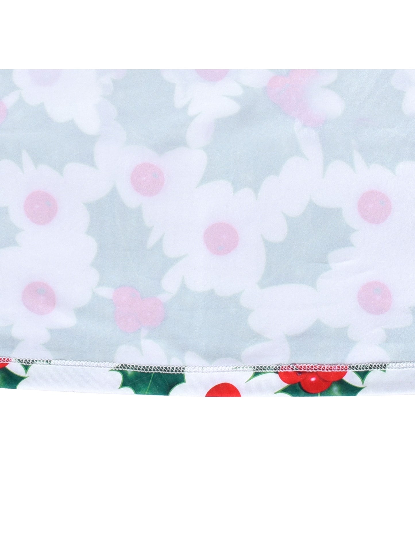 Girls Dress Maxi Christmas Long Sleeve Casual V-neck Bow Tie Green