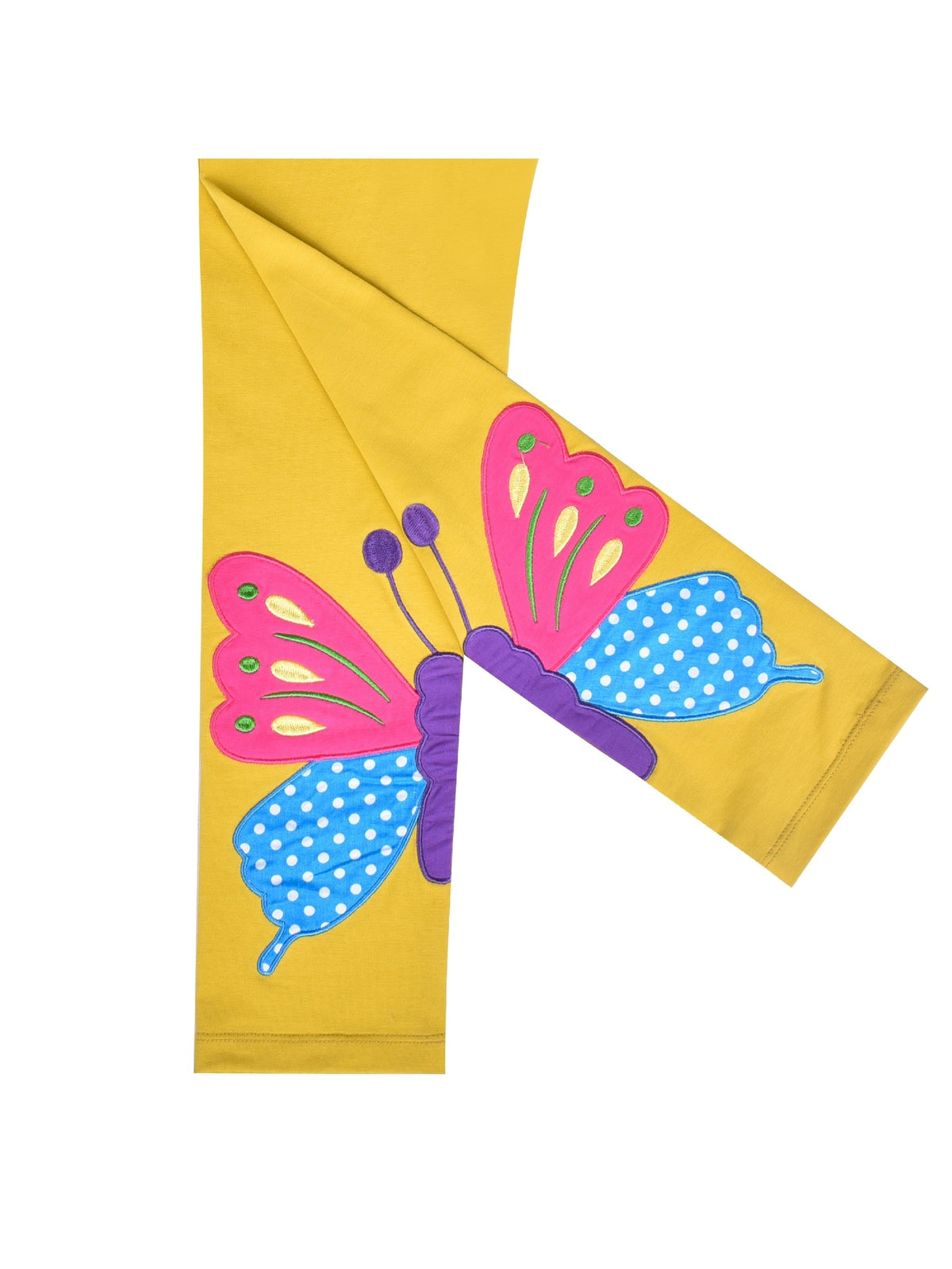 Girls Pants 3-Pack Cotton Leggings Stretchy Toddler Kids Purple