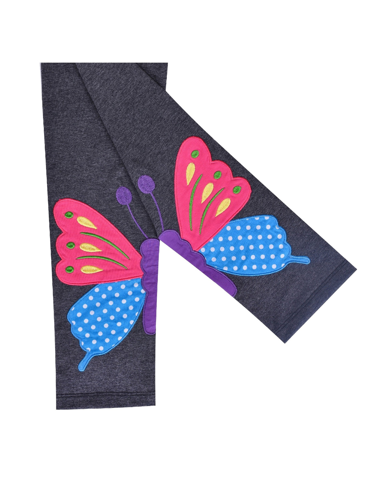 Girls Pants 3-Pack Cotton Leggings Stretchy Toddler Kids Pink