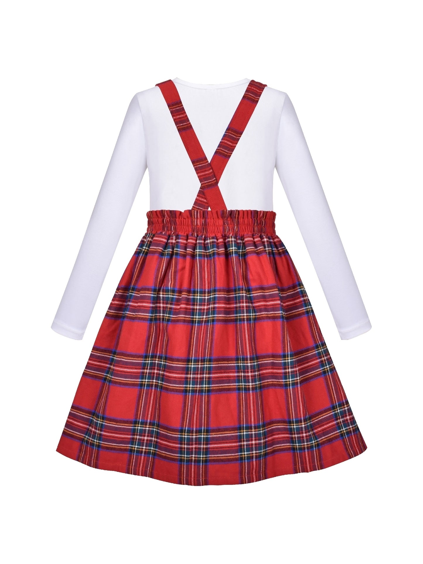 Girls Dress Champagne Multi-layers Wedding Pageant Kids Clothes Red