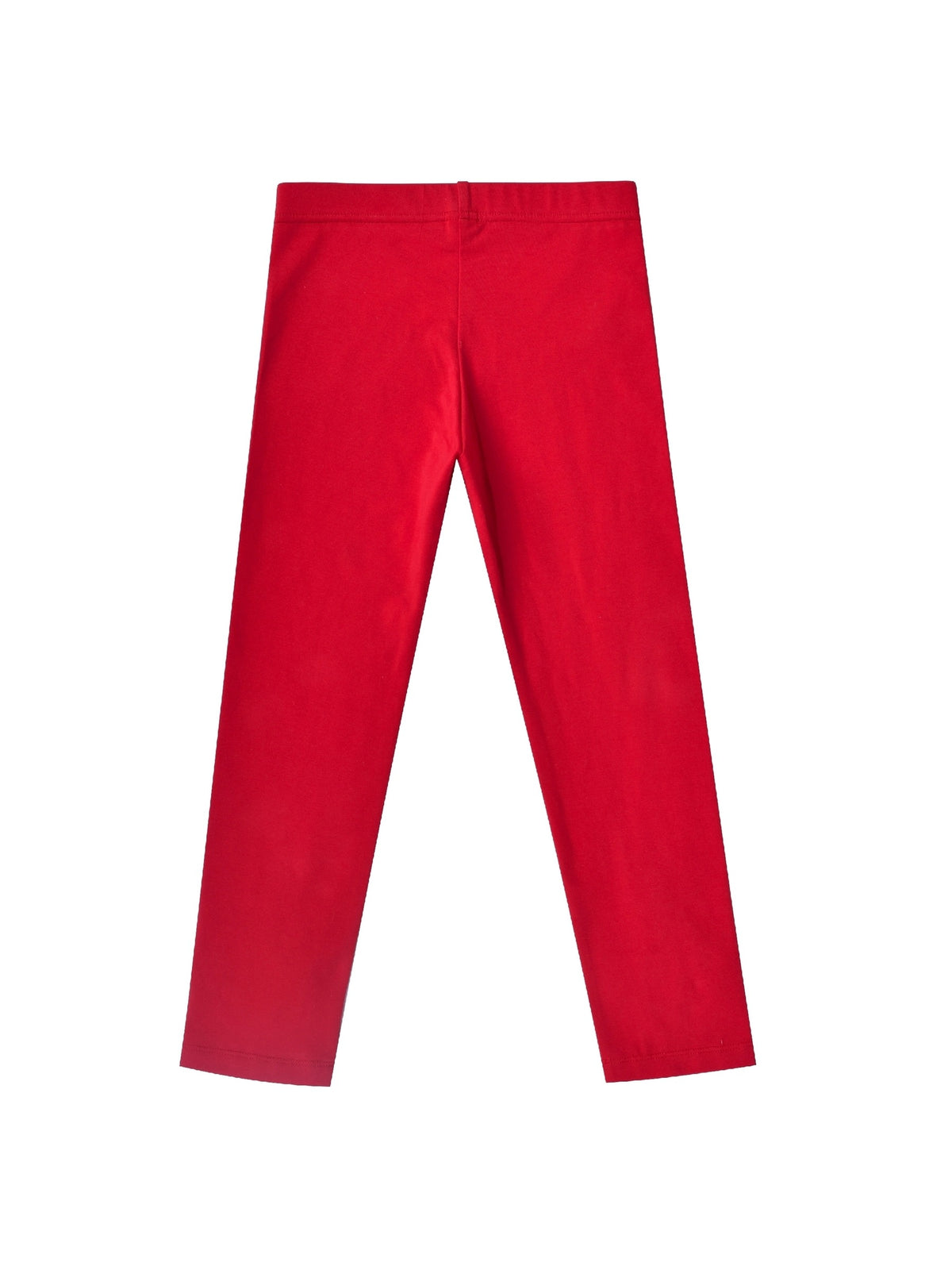Girls Pants 3-Pack Cotton Leggings Stretchy Toddler Kids Red