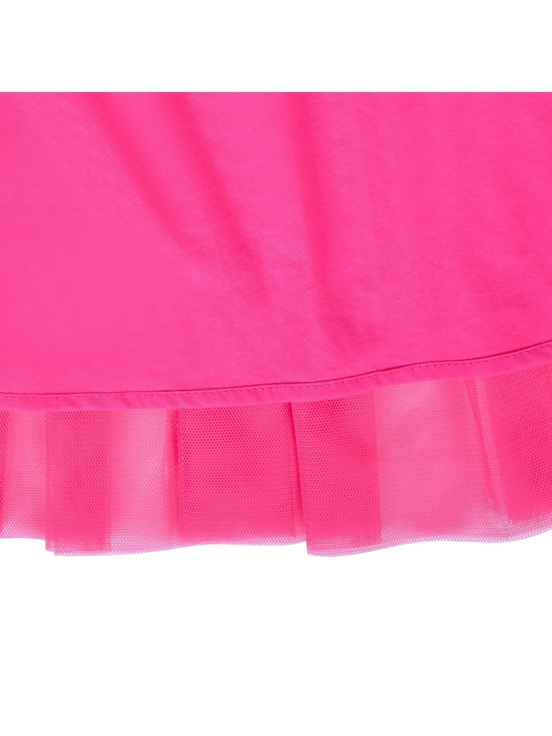 Girls Dress Rainbow Colorful Tulle Skirt Long Sleeve Holiday Party Gray