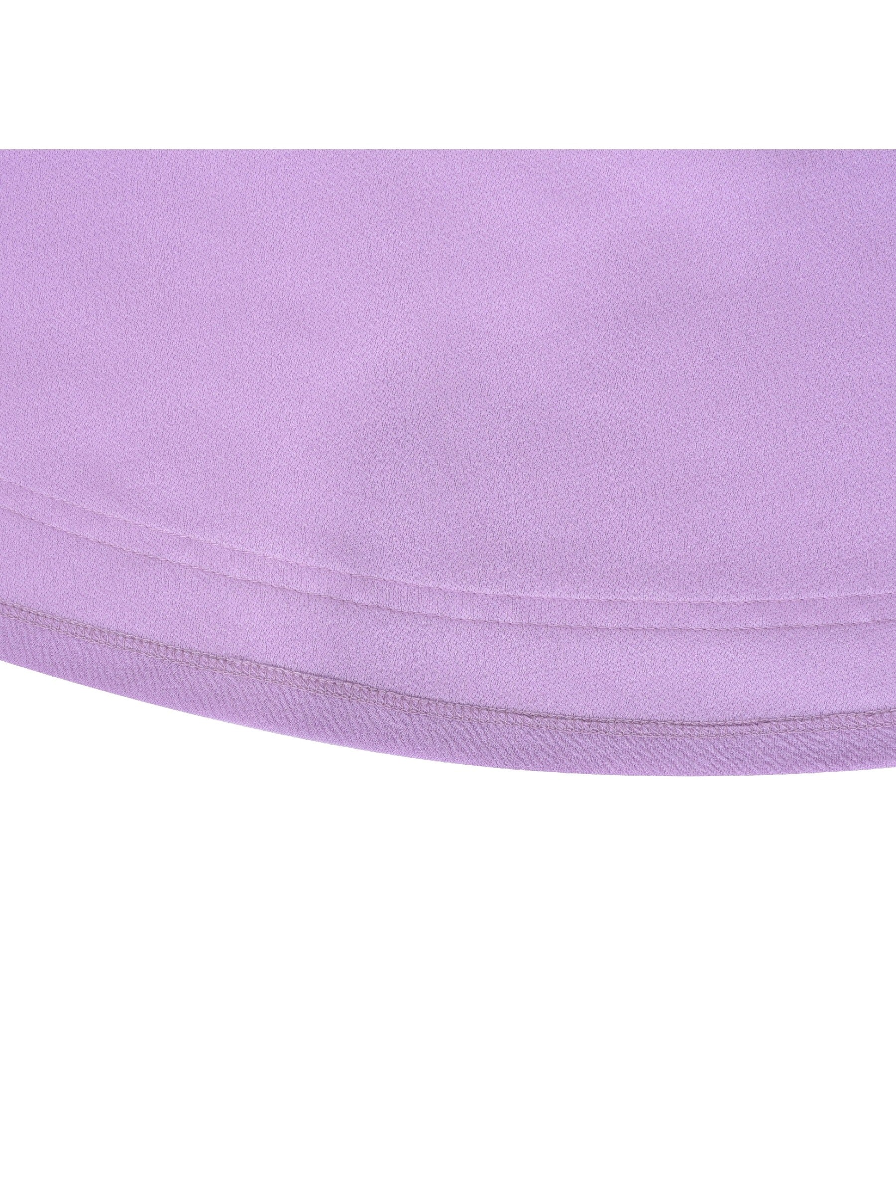 Girls Strap Skirt Set Purple White Dot Bunny Applique Ruffle Sleeve Purple