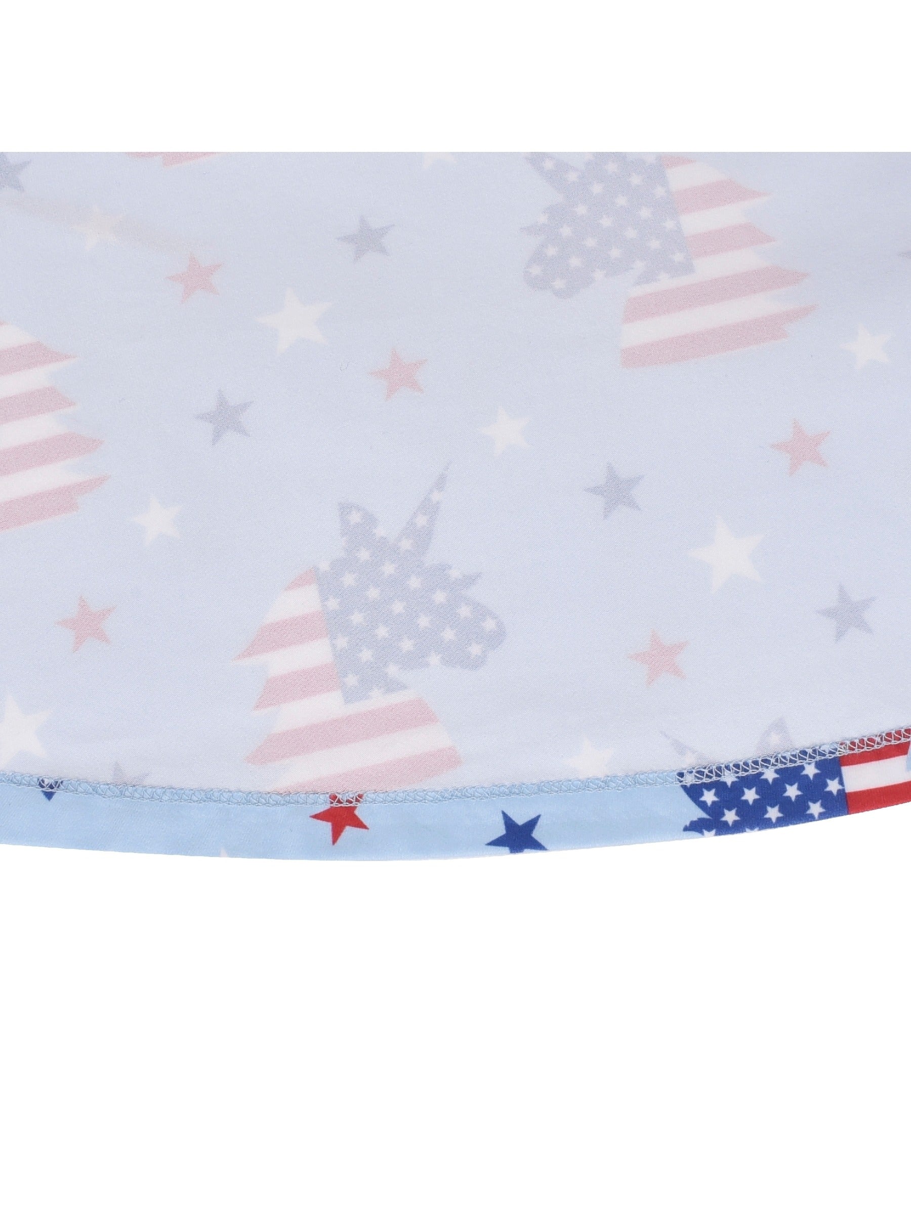Girls Dress Blue Unicorn Short Sleeve Casual Dress Blue