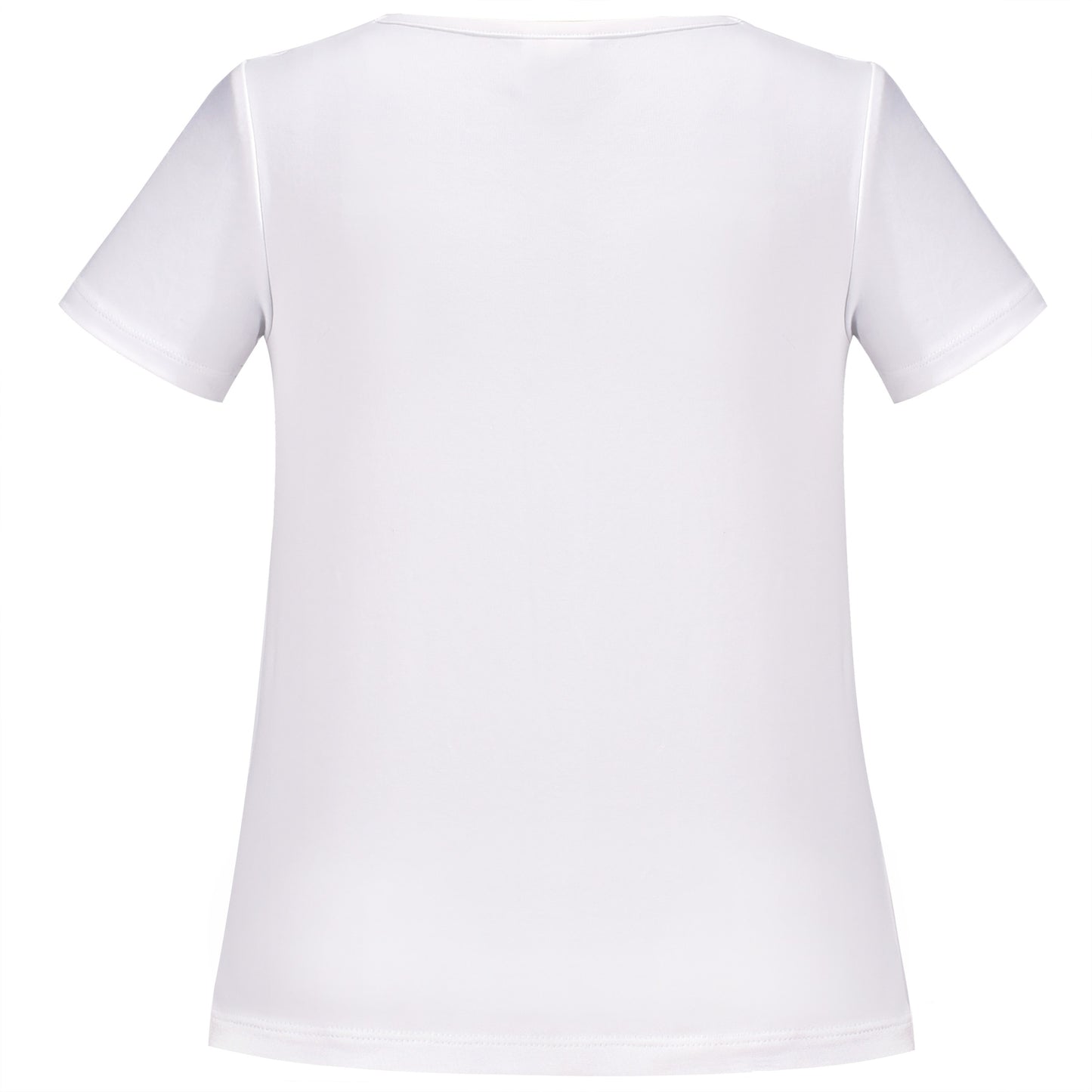 Girls Tee Shirt 2pc Set White Unicorn Rainbow Glitter Short Long Sleeve White