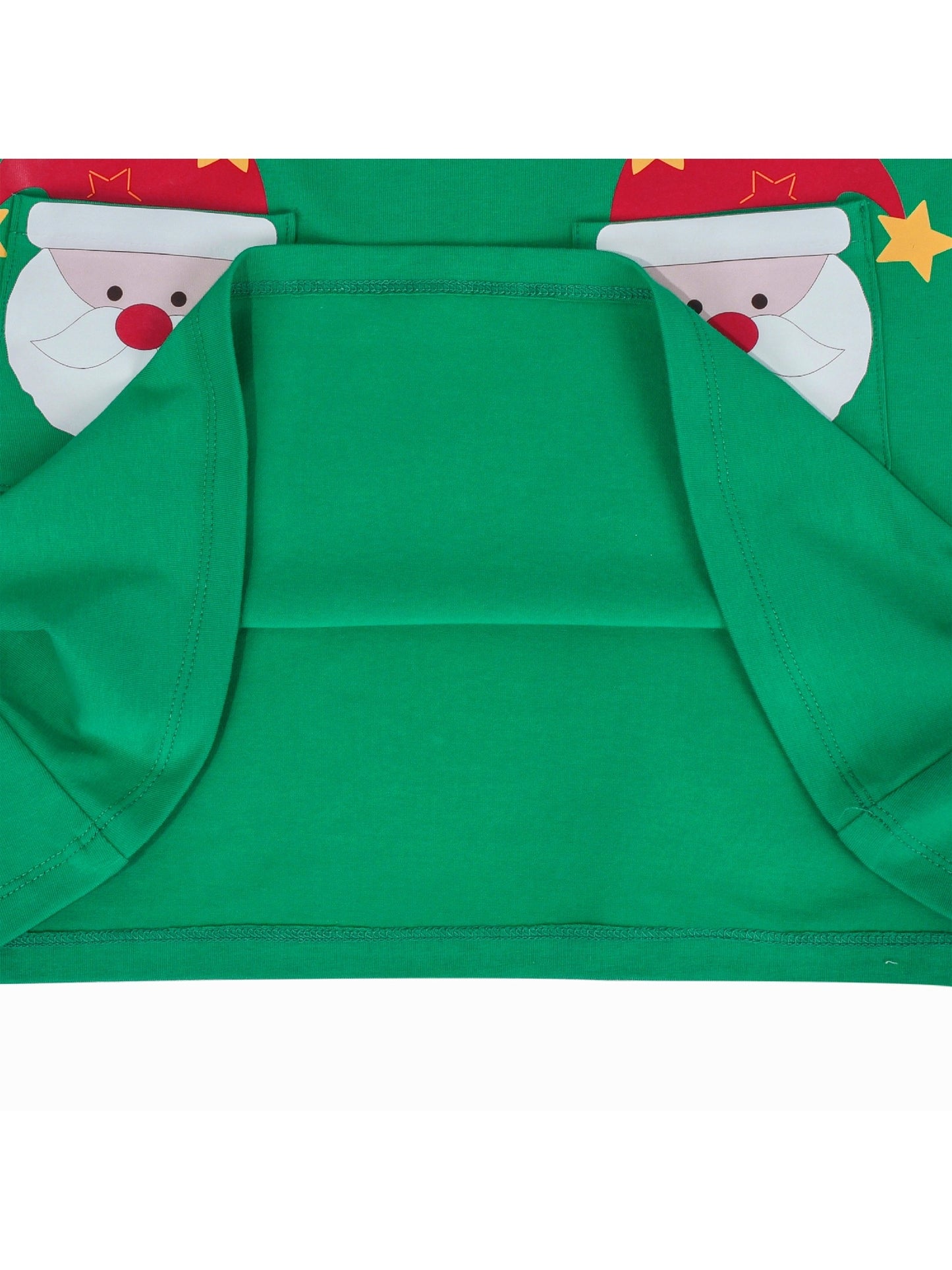Girls Dress Red Christmas Stockings Xmas Candy Canes New Year Green