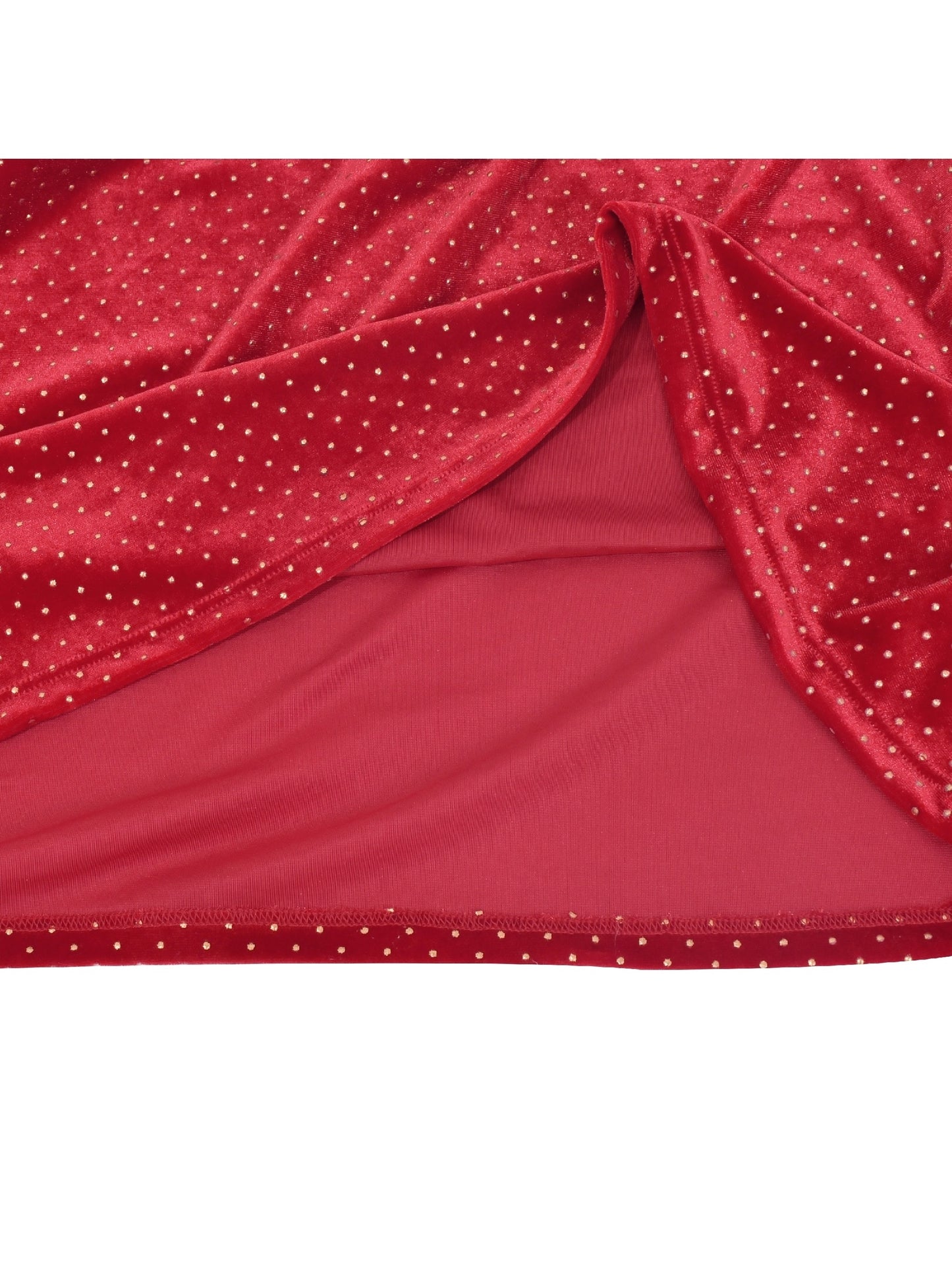 Girls Dress Red Christmas Stockings Xmas Candy Canes New Year Red