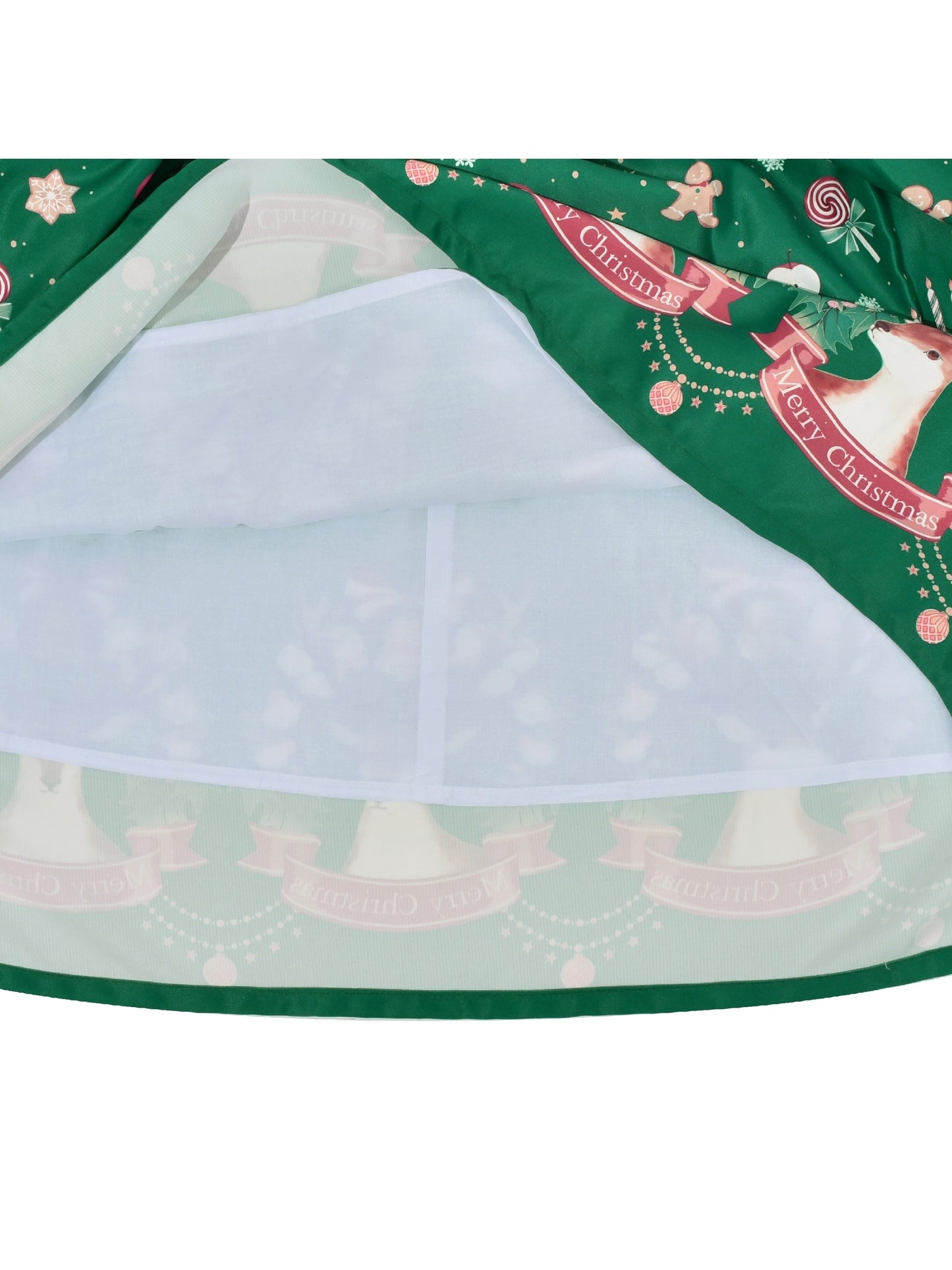 Girls Dress Green Strawberry Floral Zigzag Cute Sleeveless Casual Holiday Green