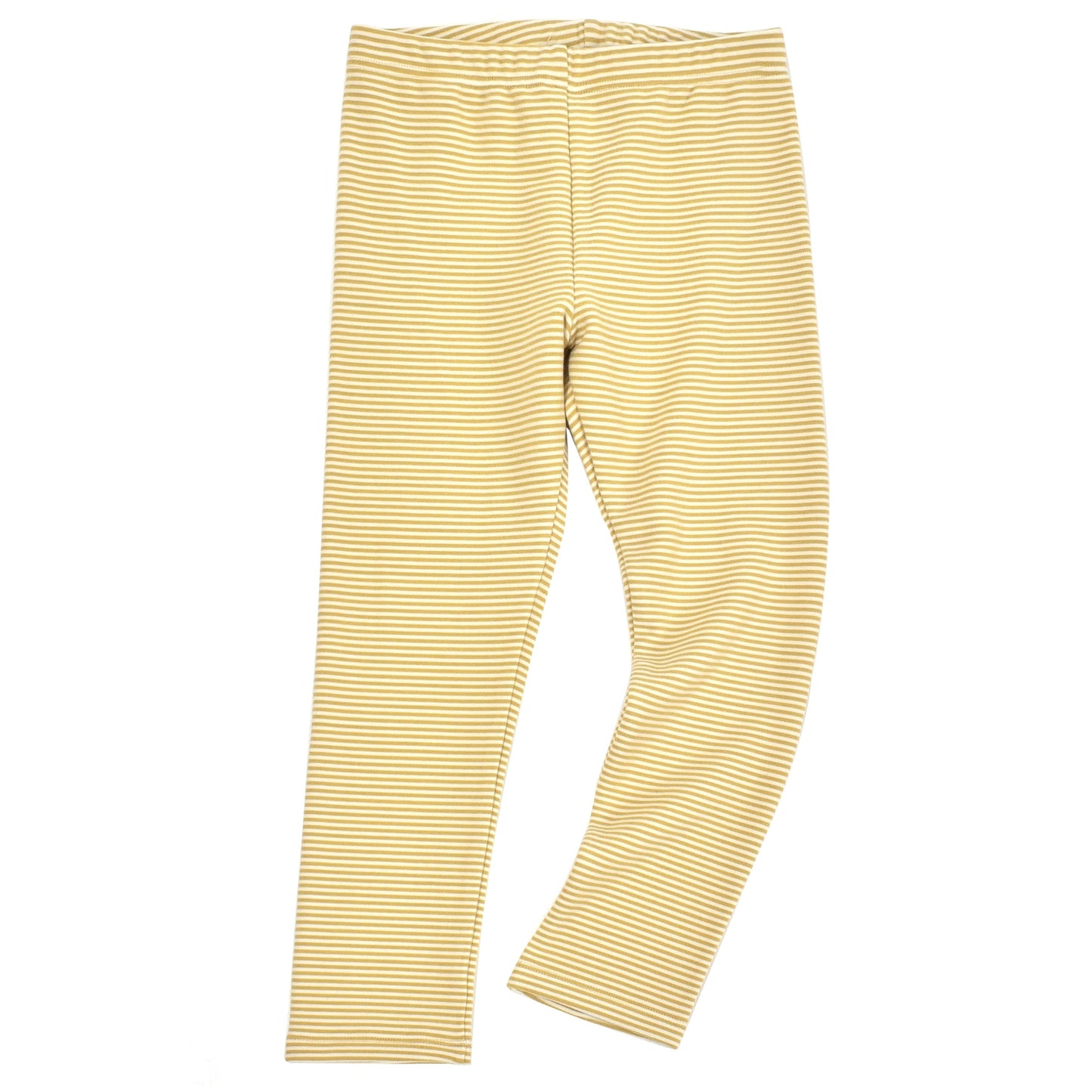 Girls Legging Fleece Lined 2pc Set Pants Warm Ankle Length Winter Yellow
