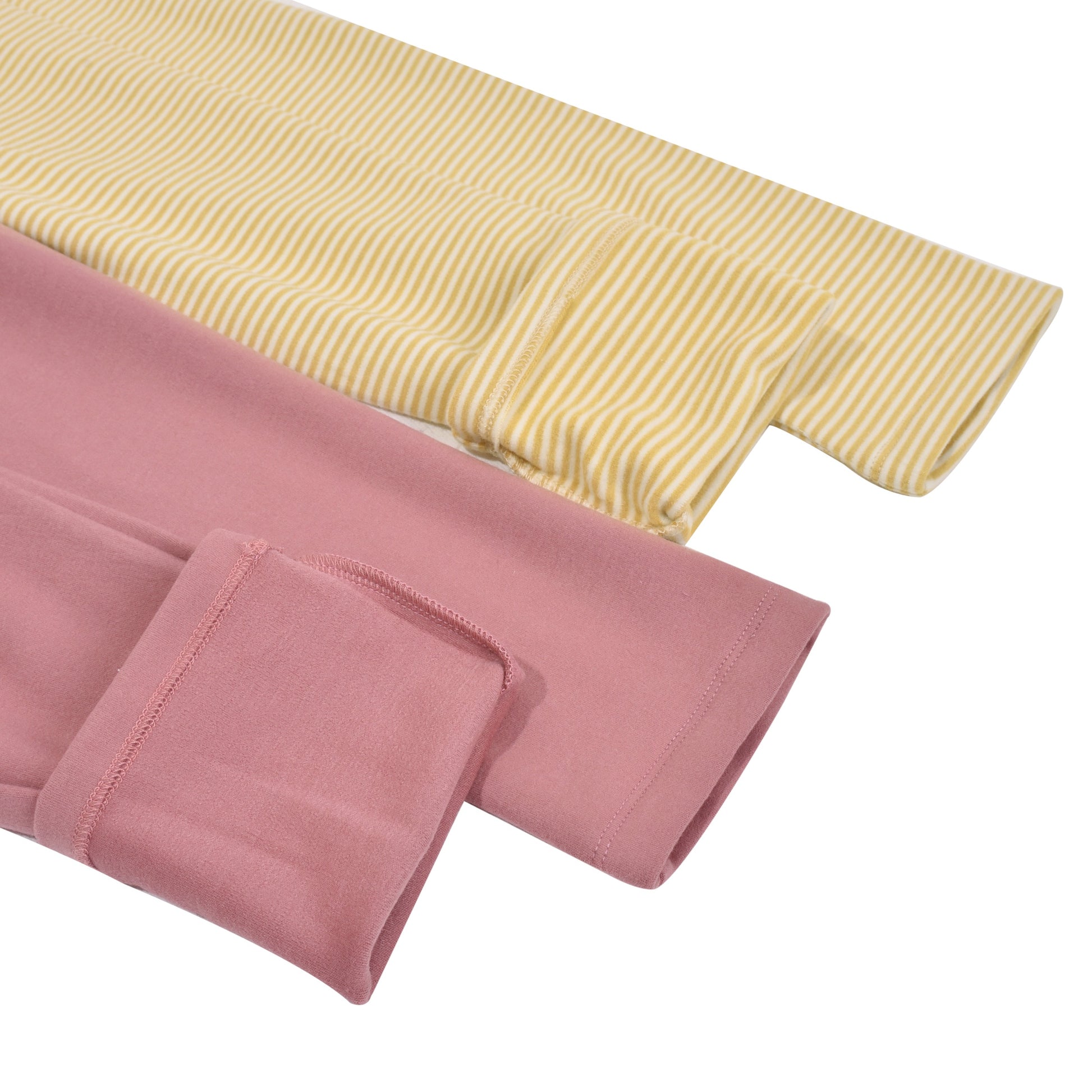 Girls Legging Fleece Lined 2pc Set Pants Warm Ankle Length Winter Yellow