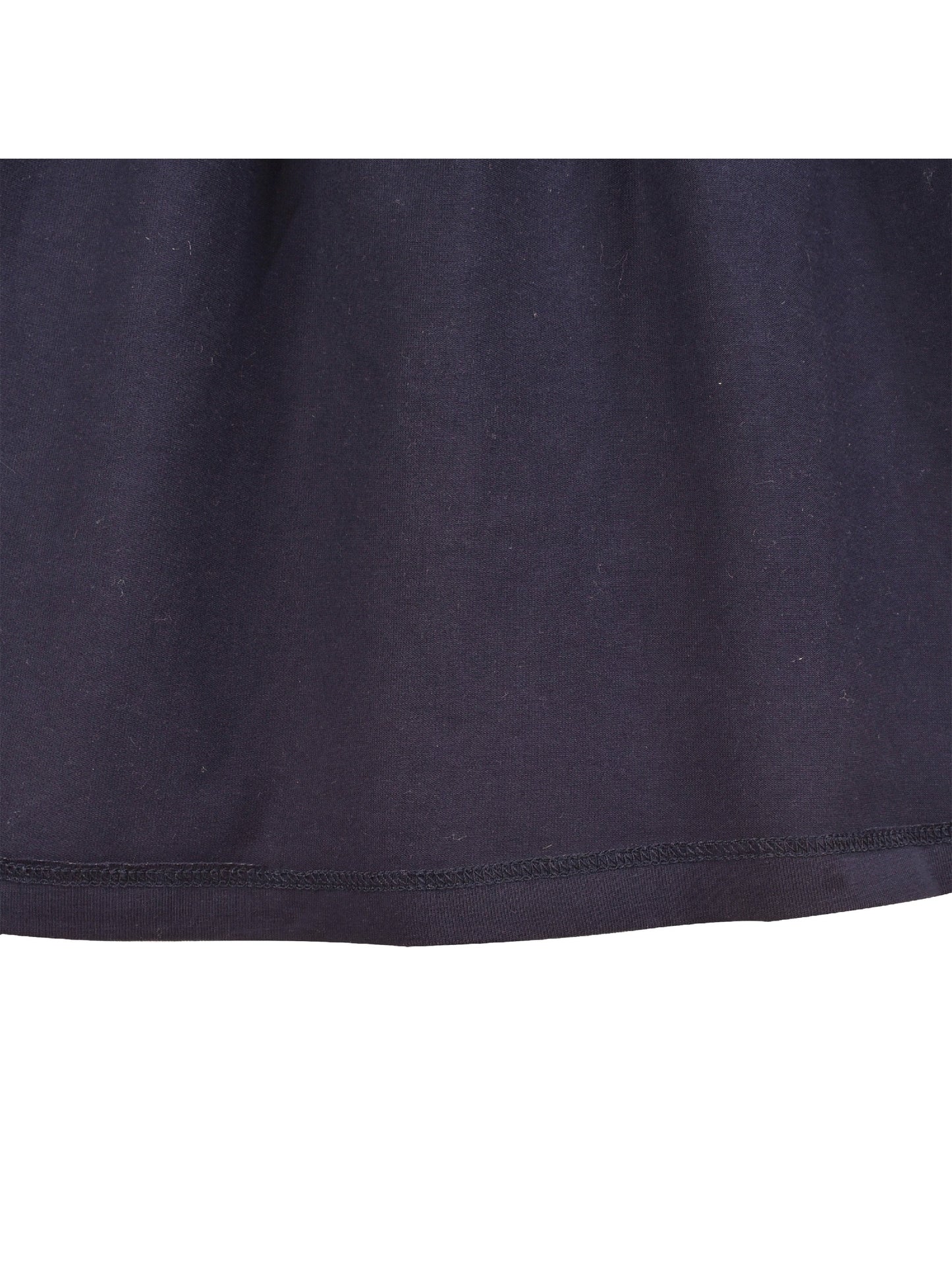 Girls Dress Tee Cotton Sunflower Petal Short Sleeve Blue