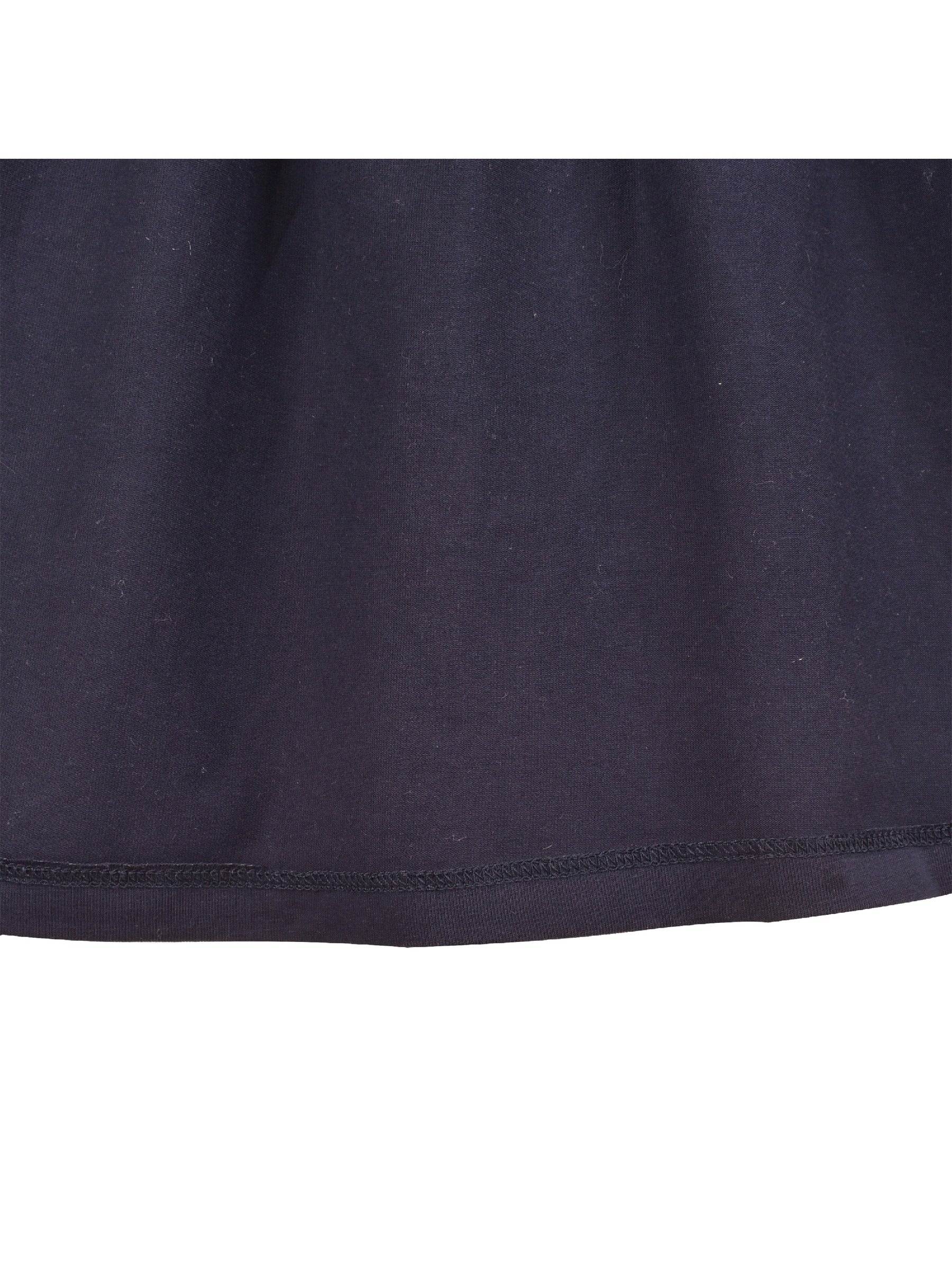 Girls Dress Tee Cotton Sunflower Petal Short Sleeve Blue