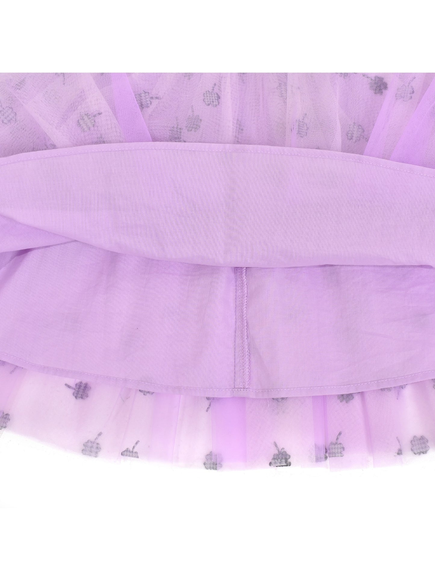 Girls Dress Long Sleeve Tutu Skirt Bow Tie Party Black