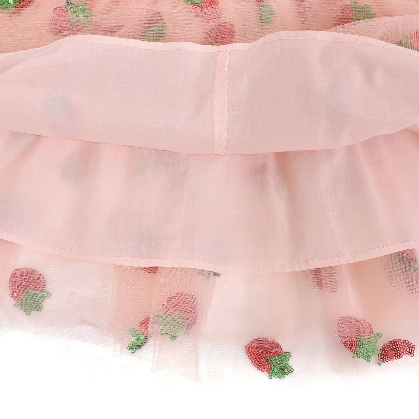 Girls Dress Long Sleeve Tutu Skirt Bow Tie Party Pink