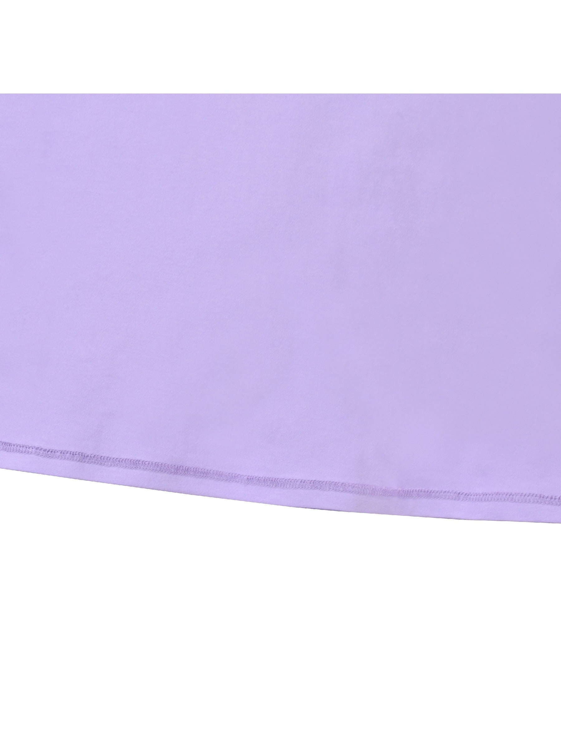 Girls Dress Long Sleeve Cotton Cartoon Sequins Pink Striped Dress Purple