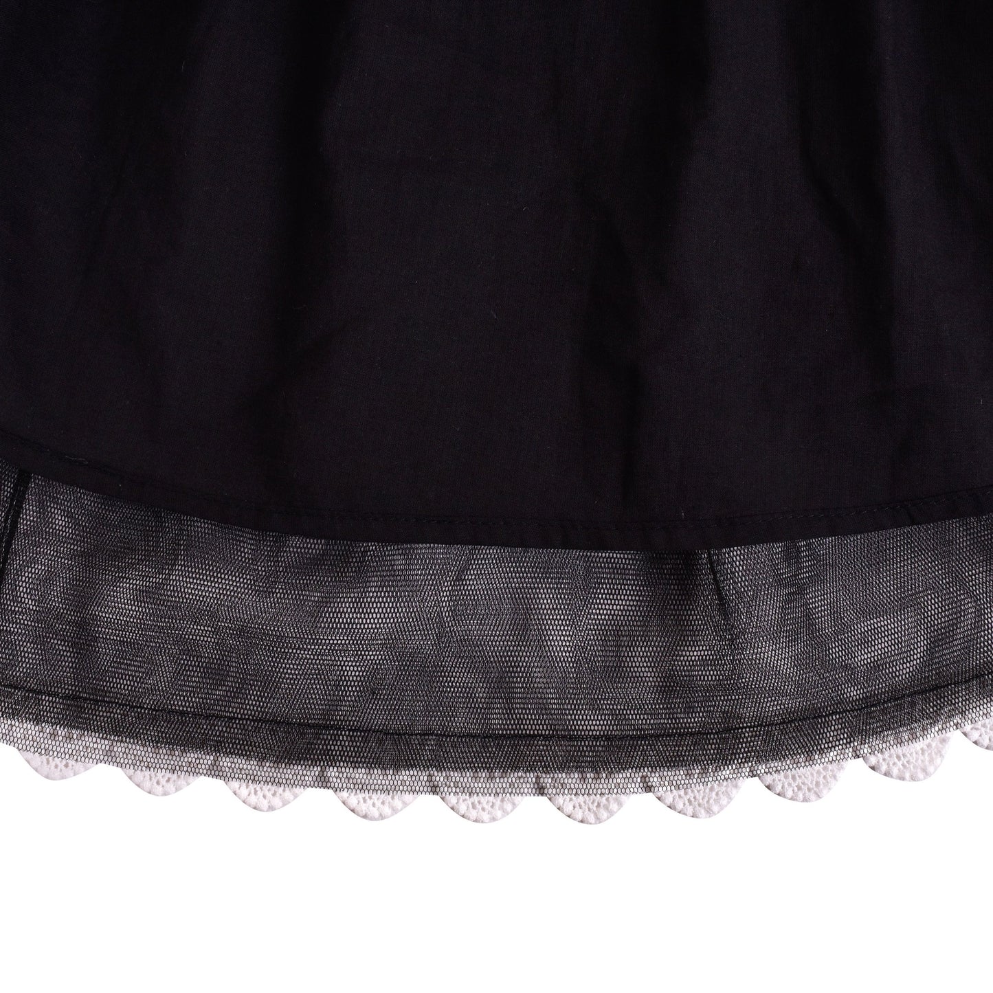 Girls Dress Long Sleeve Tutu Skirt Bow Tie Party Black