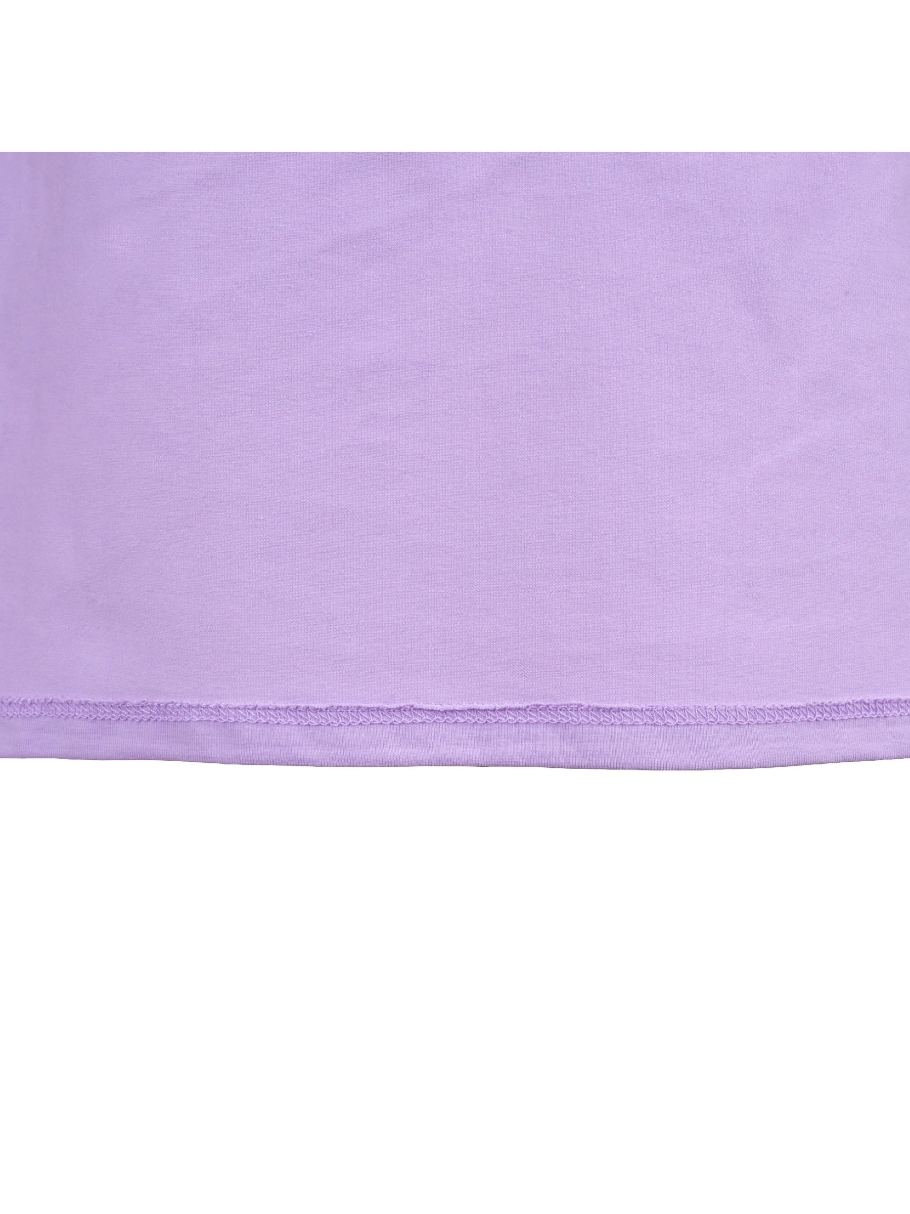 Girls Dress T-shirt Autumn Carrot Harvest Field Rabbit Dog Short Sleeve Purple