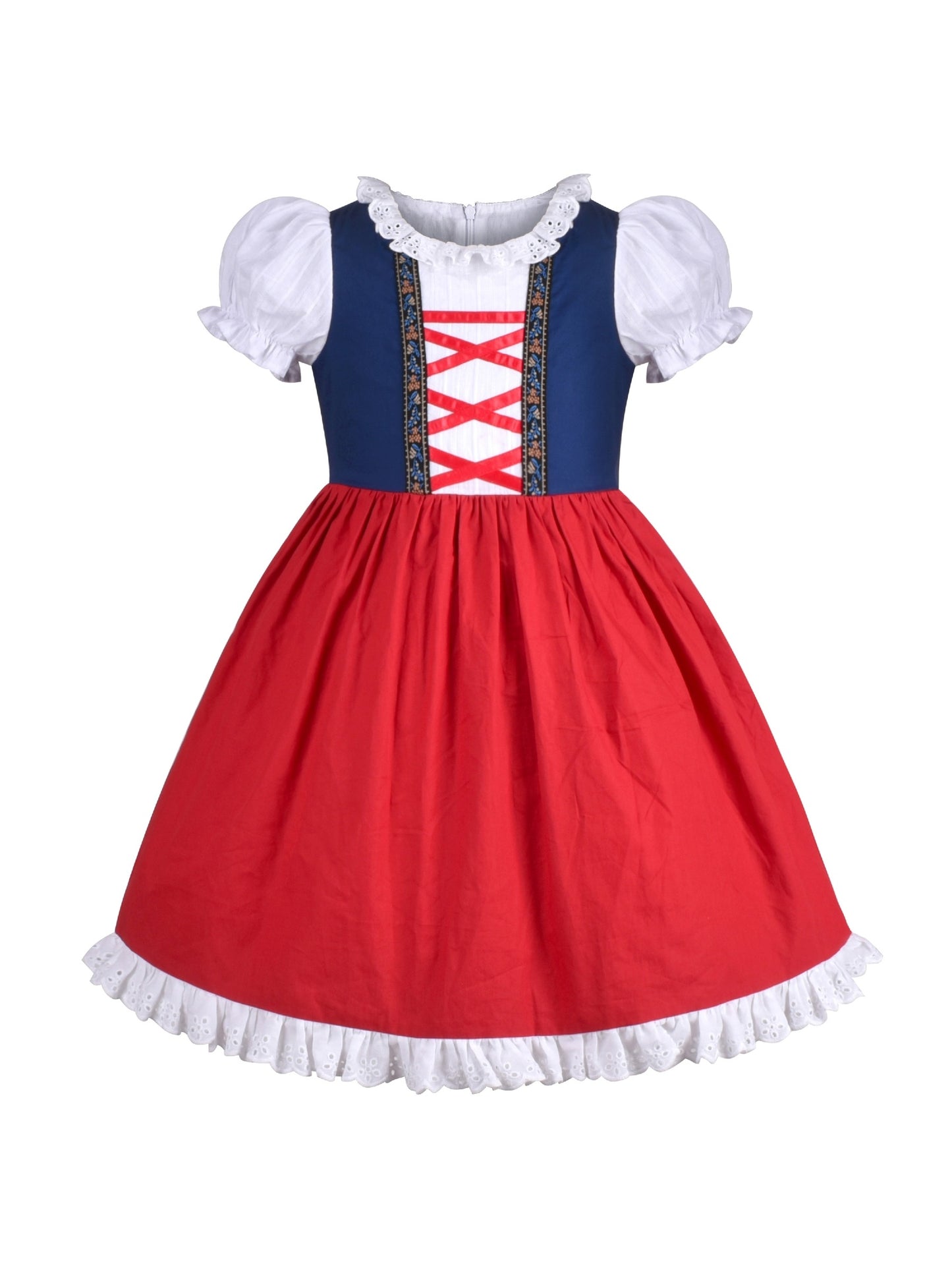 Girls Cape Christmas Halloween Fairy Tail Little Hood Red Cloak Red