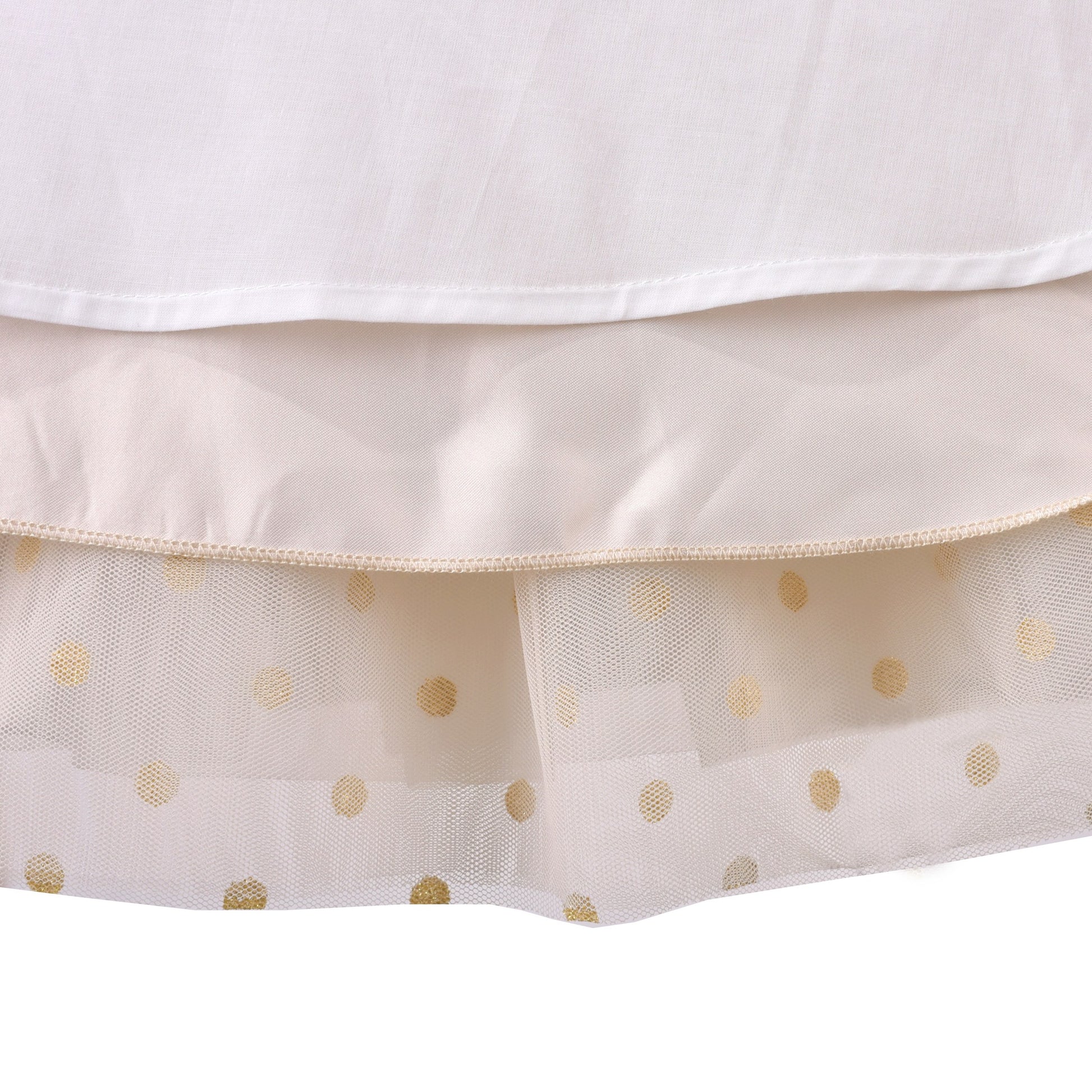 Girls Dress Black Gold Line Shiny Applique Princess Party Flare Sleeve Beige