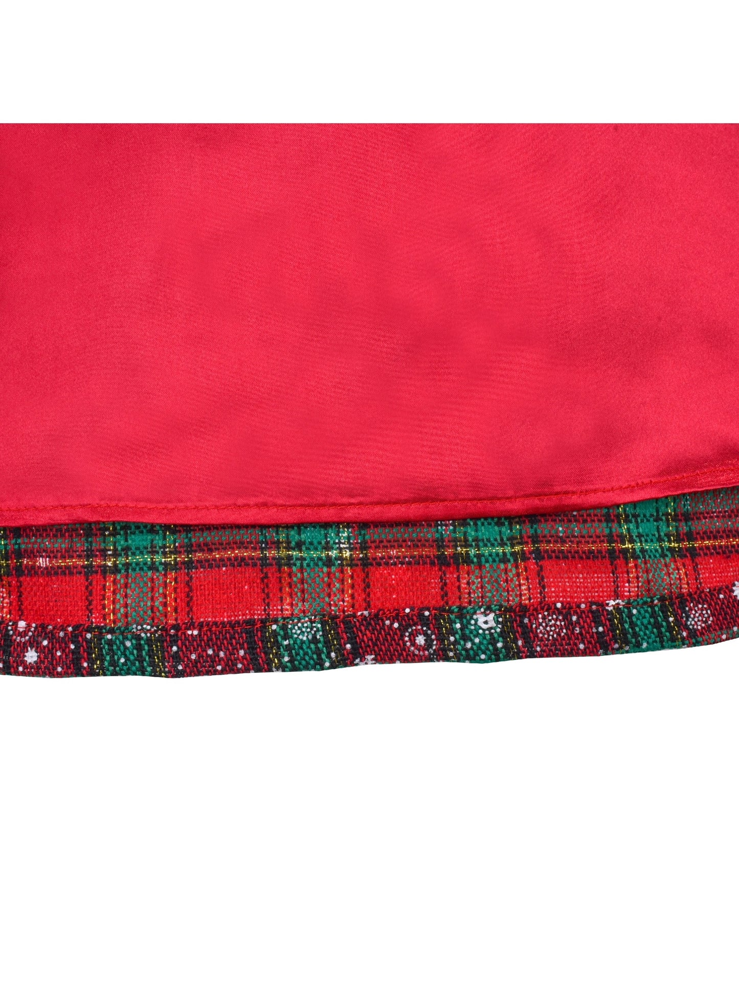Girls Dress Red Christmas Stockings Xmas Candy Canes New Year Green