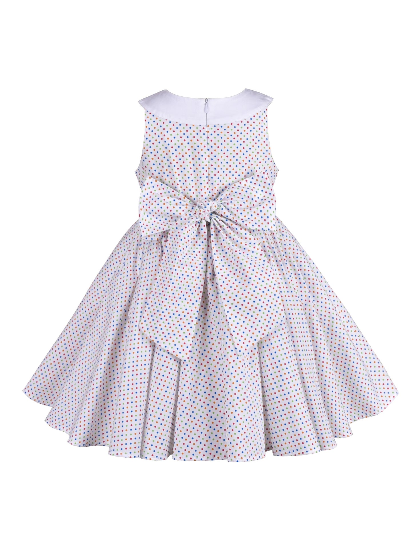 Girls Dress Yellow Rose Print Pleated Hem Wedding Pageant Party Wedding White