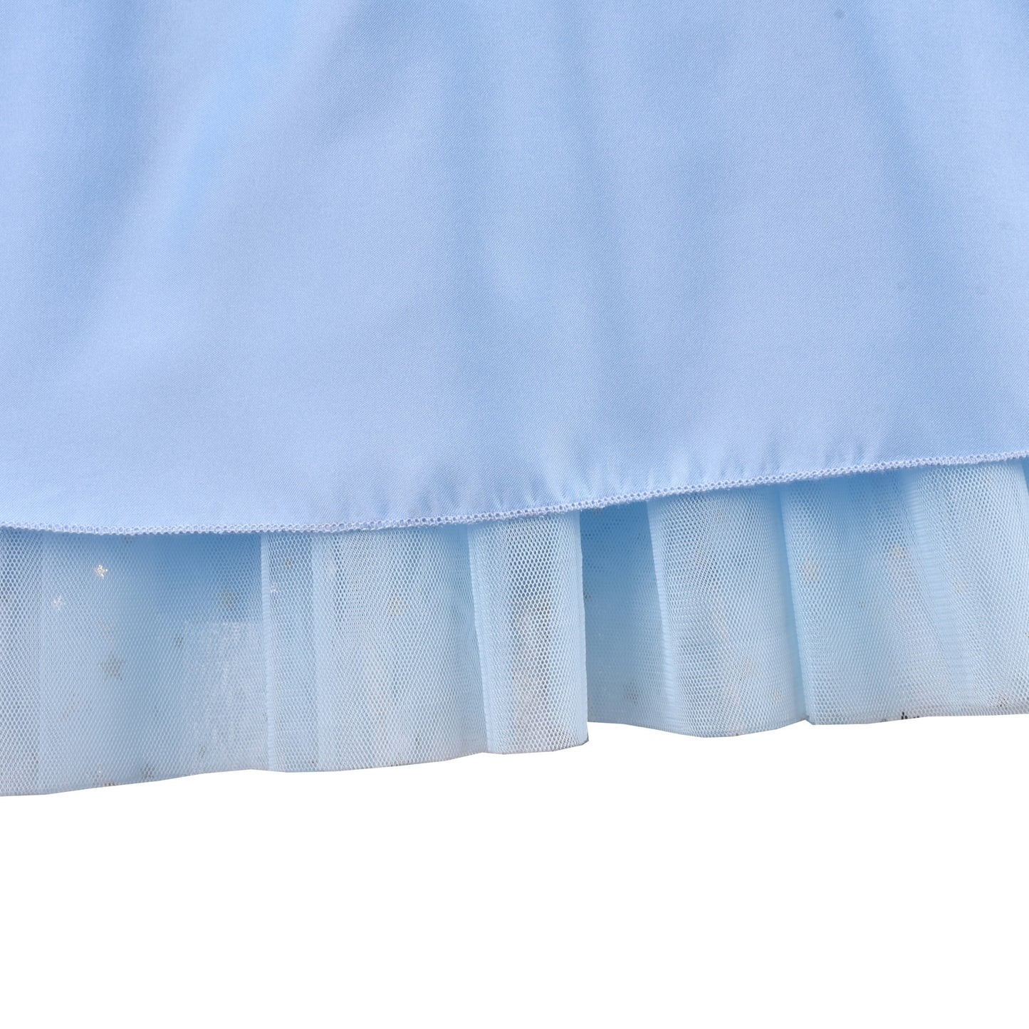 Girls Dress Christmas Reindeer Long Sleeve Party Dress Blue