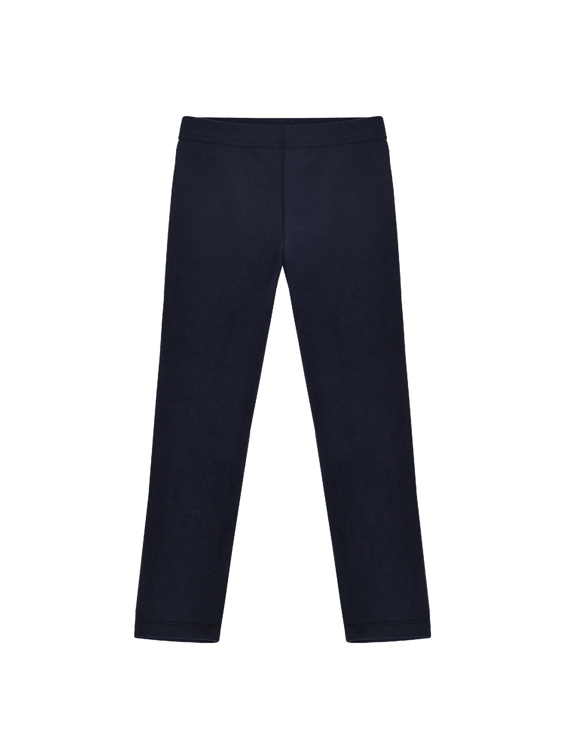 Girls Legging Fleece Lined 2pc Set Pants Warm Ankle Length Winter Black