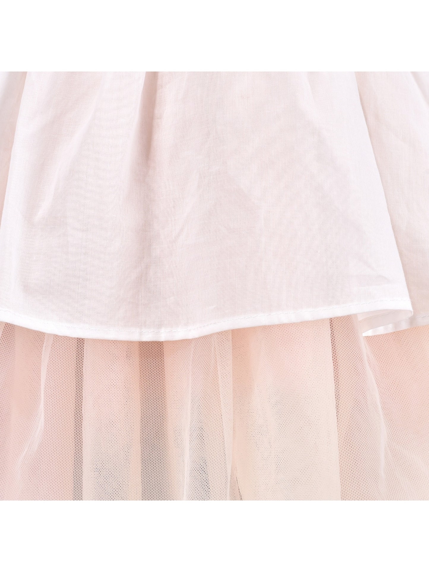 Girls Dress Multicolor Layered Pleated Tulle Dance Wedding Pageant Party Multi-Color