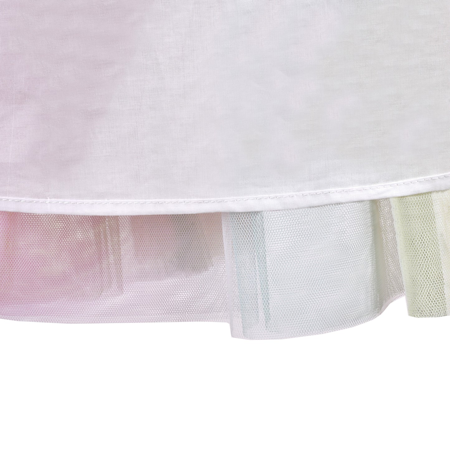 Girls Dress Dancing Girl Print Tutu Short Sleeve Sundress Multi-Color
